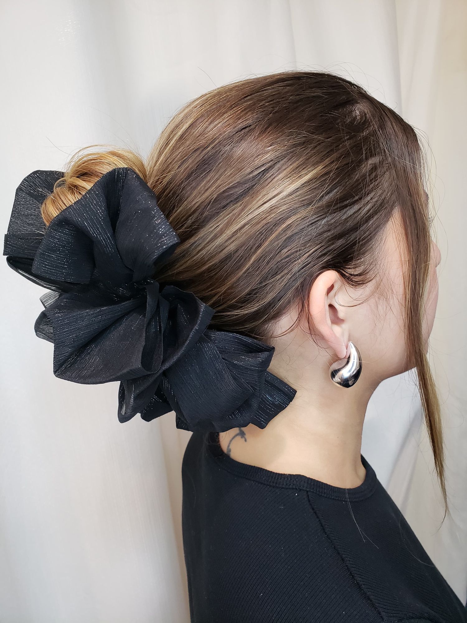 Presilha piranha laço dorama - MISS MODA BIJU