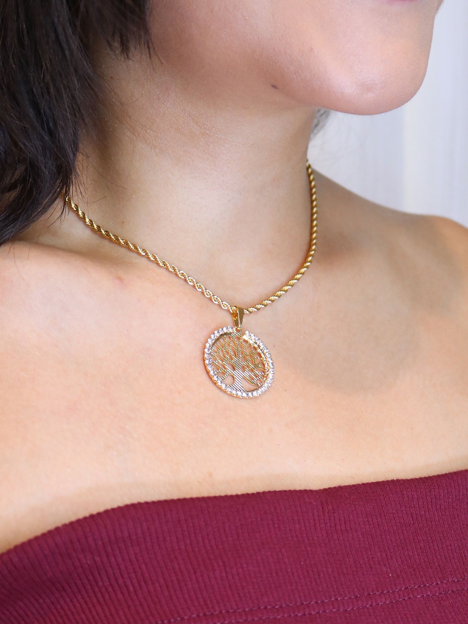 Colar Árvore da Vida - MISS MODA BIJU