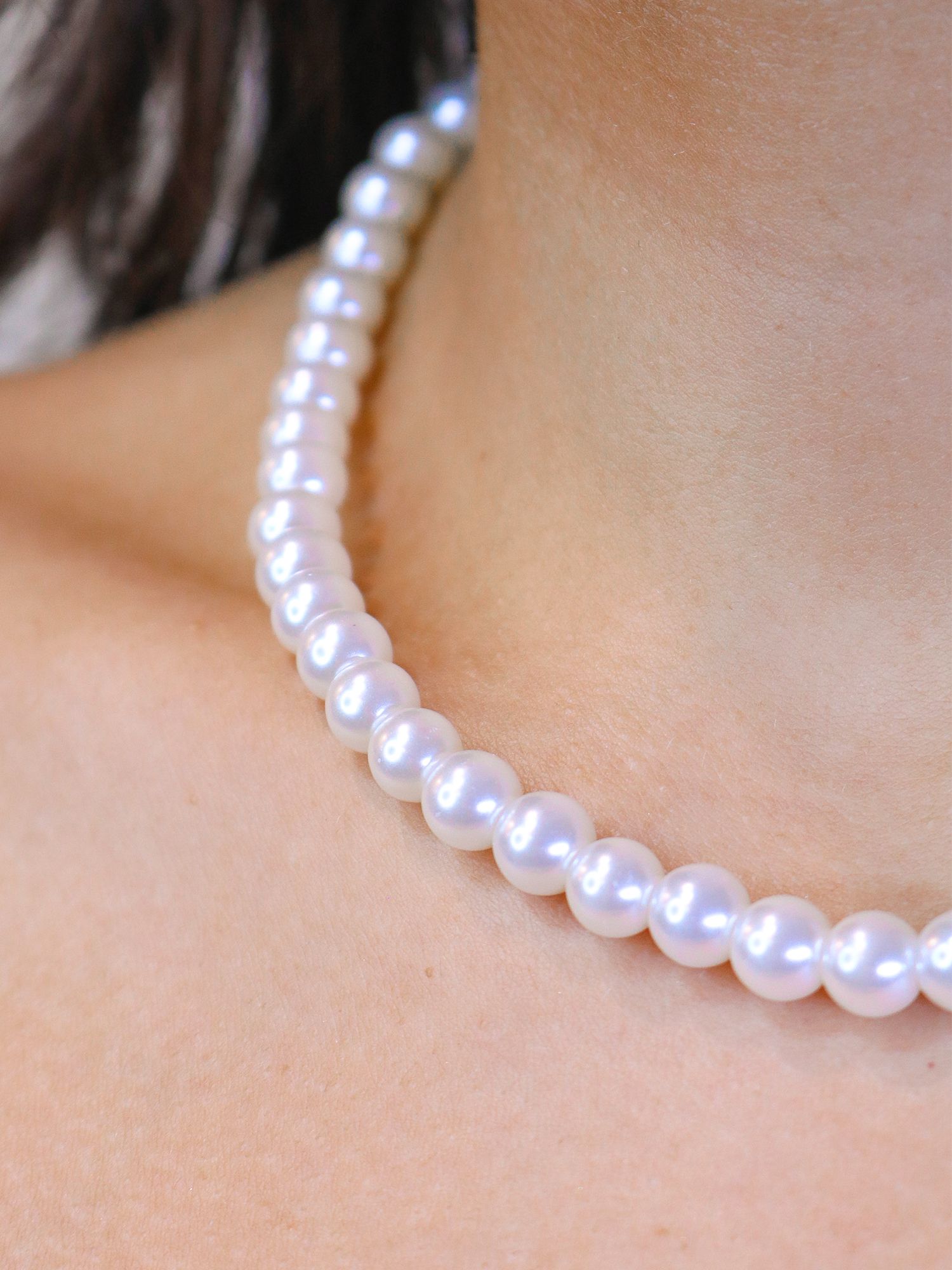 Colar de pérolas curto - MISS MODA BIJU