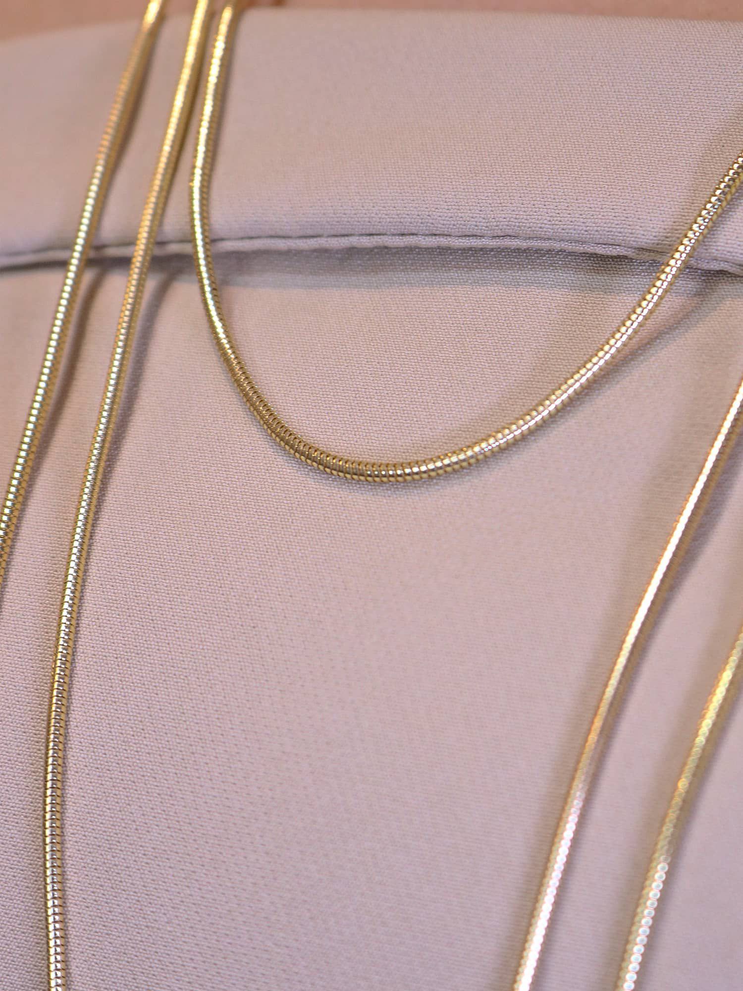 Colar extra longo esfera - MISS MODA BIJU