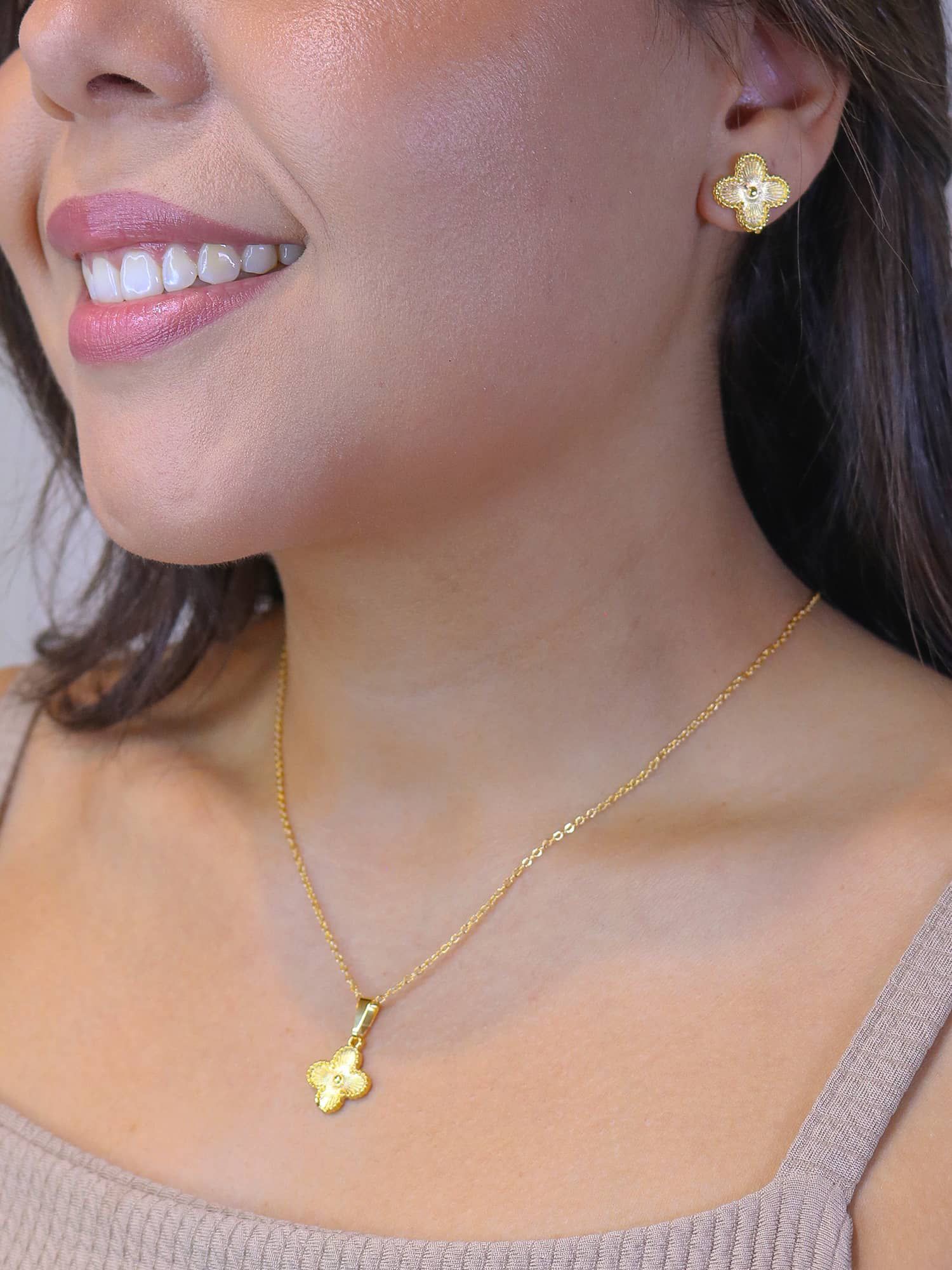 Conjunto trevo - MISS MODA BIJU