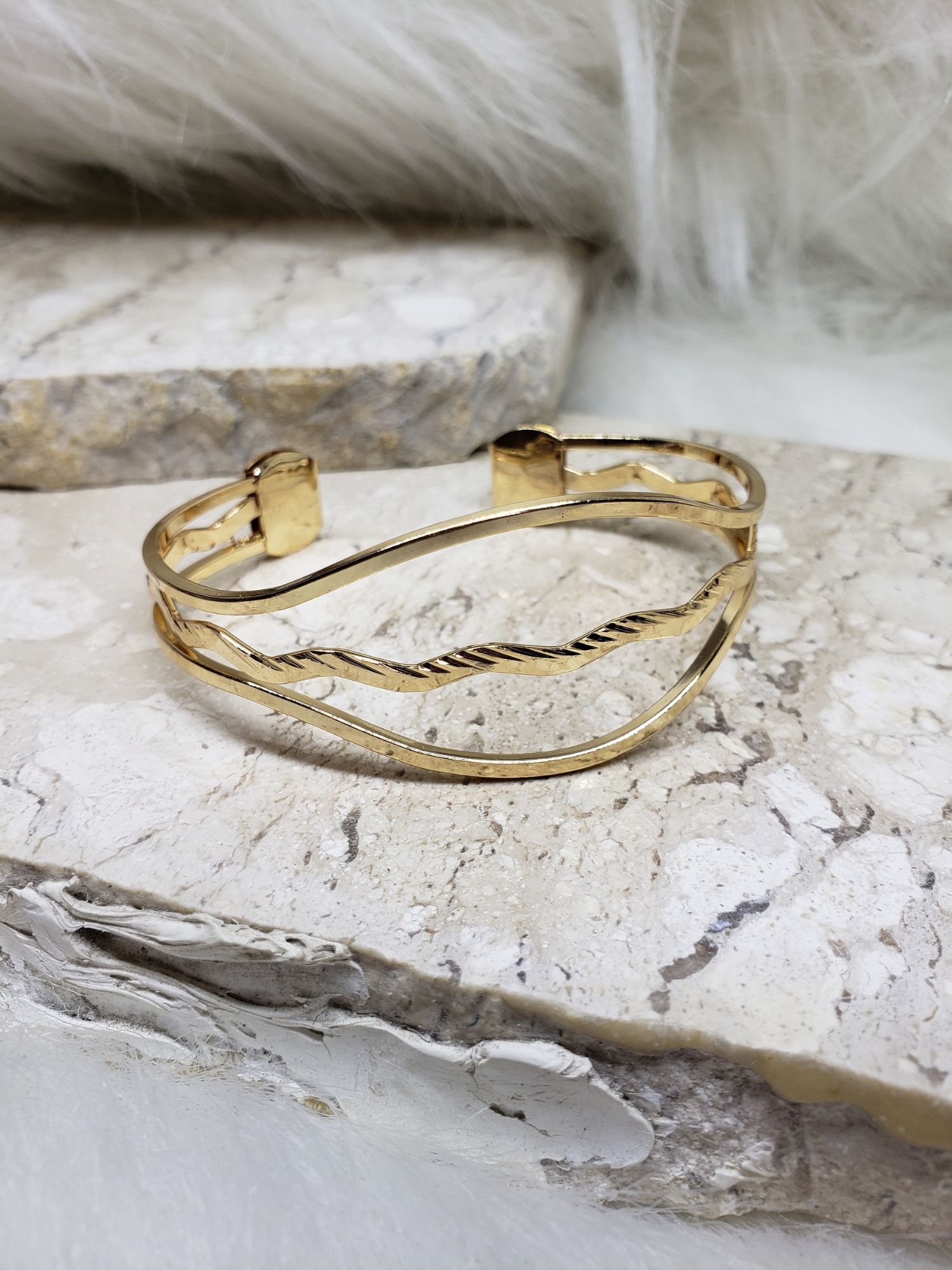 Bracelete Ondas - MISS MODA BIJU