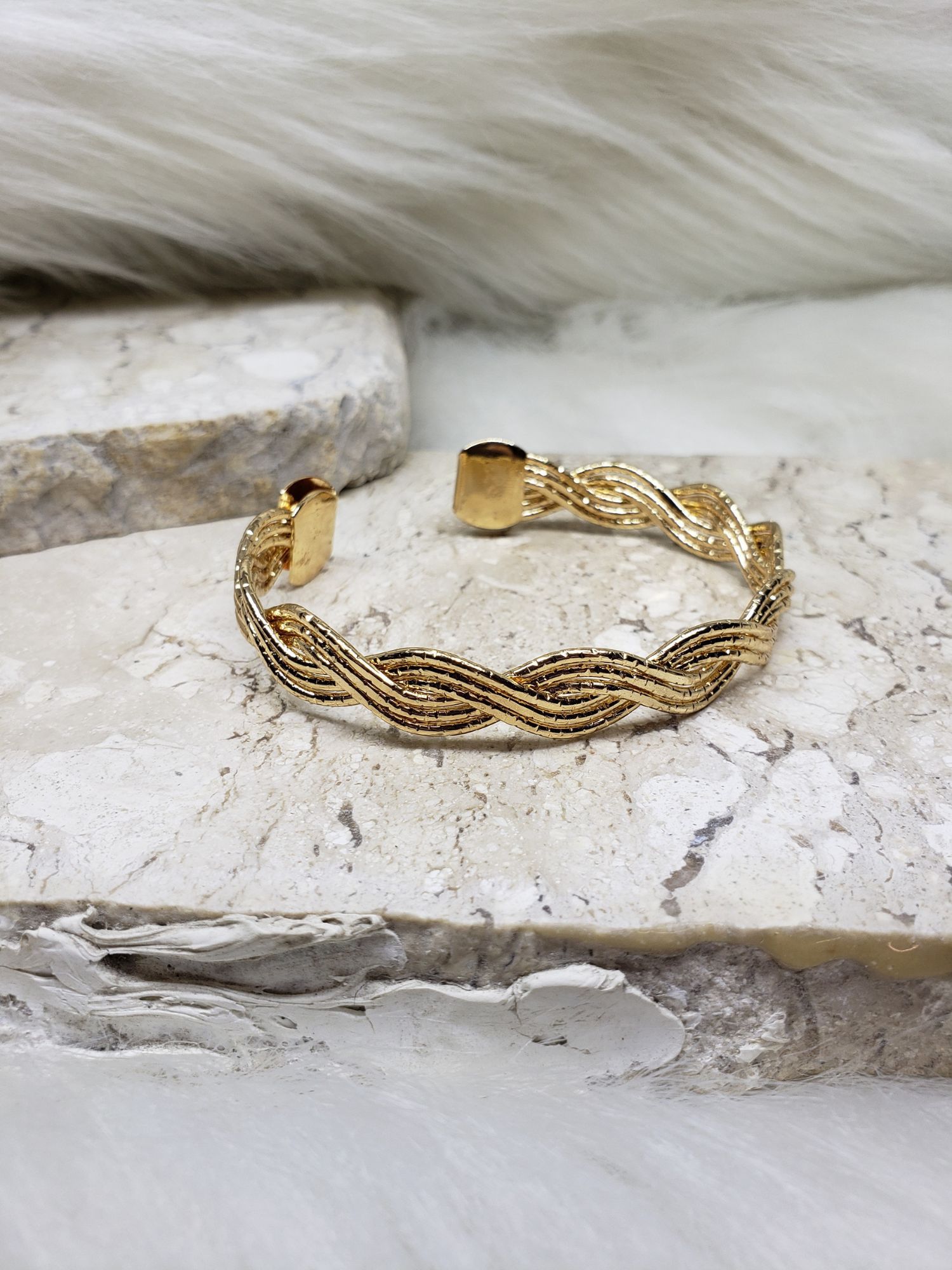 Bracelete Trançado - MISS MODA BIJU