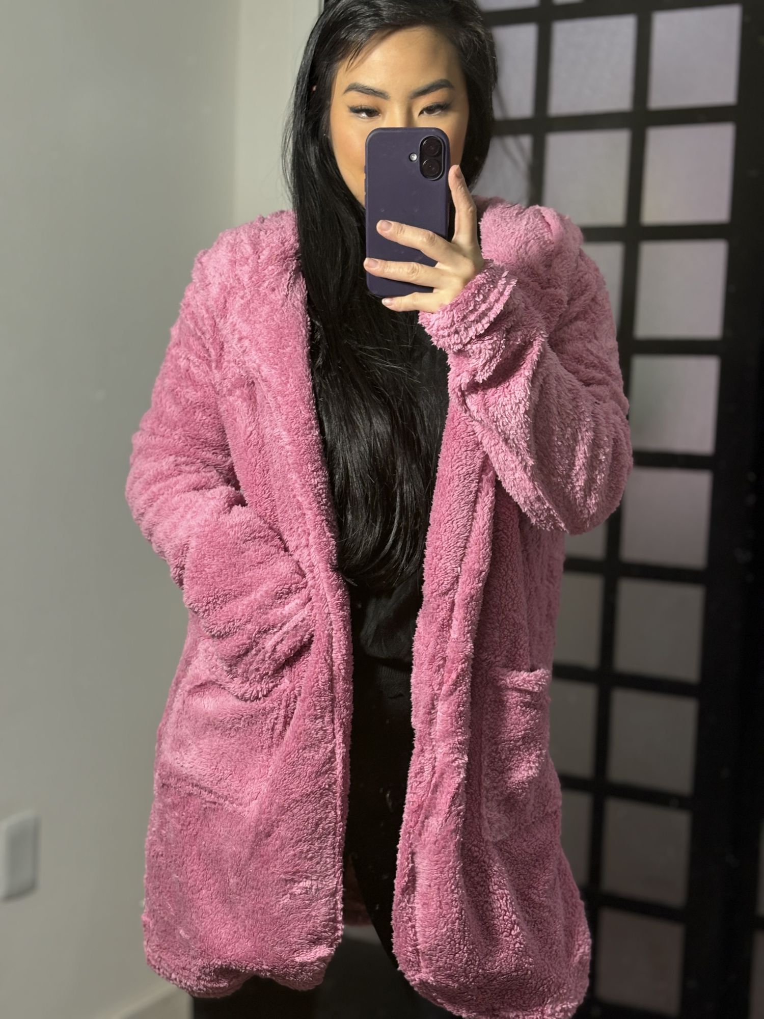 Casaco teddy luciana 3169- rosa