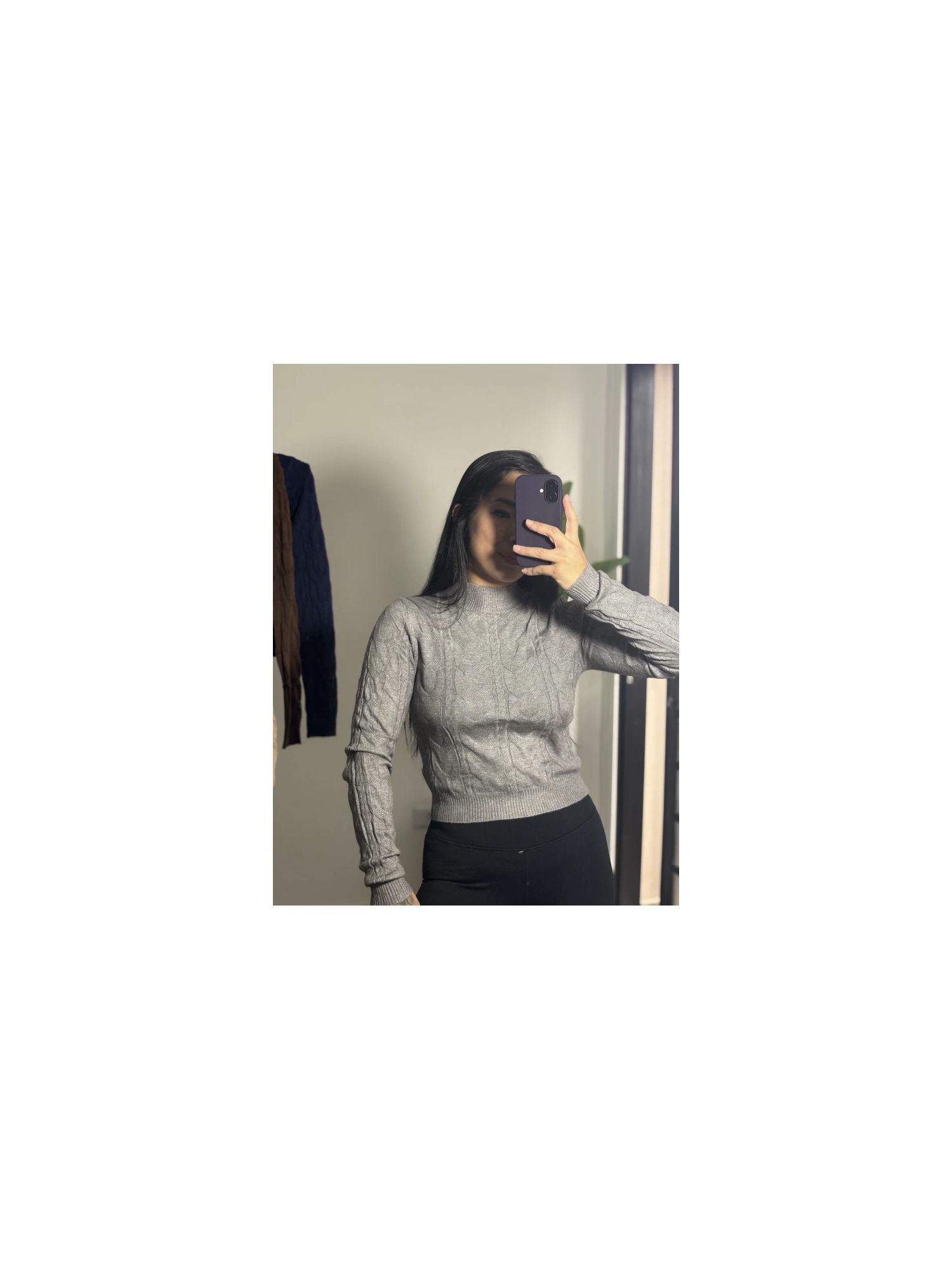 Blusa Trico Eliane Bege - 3250