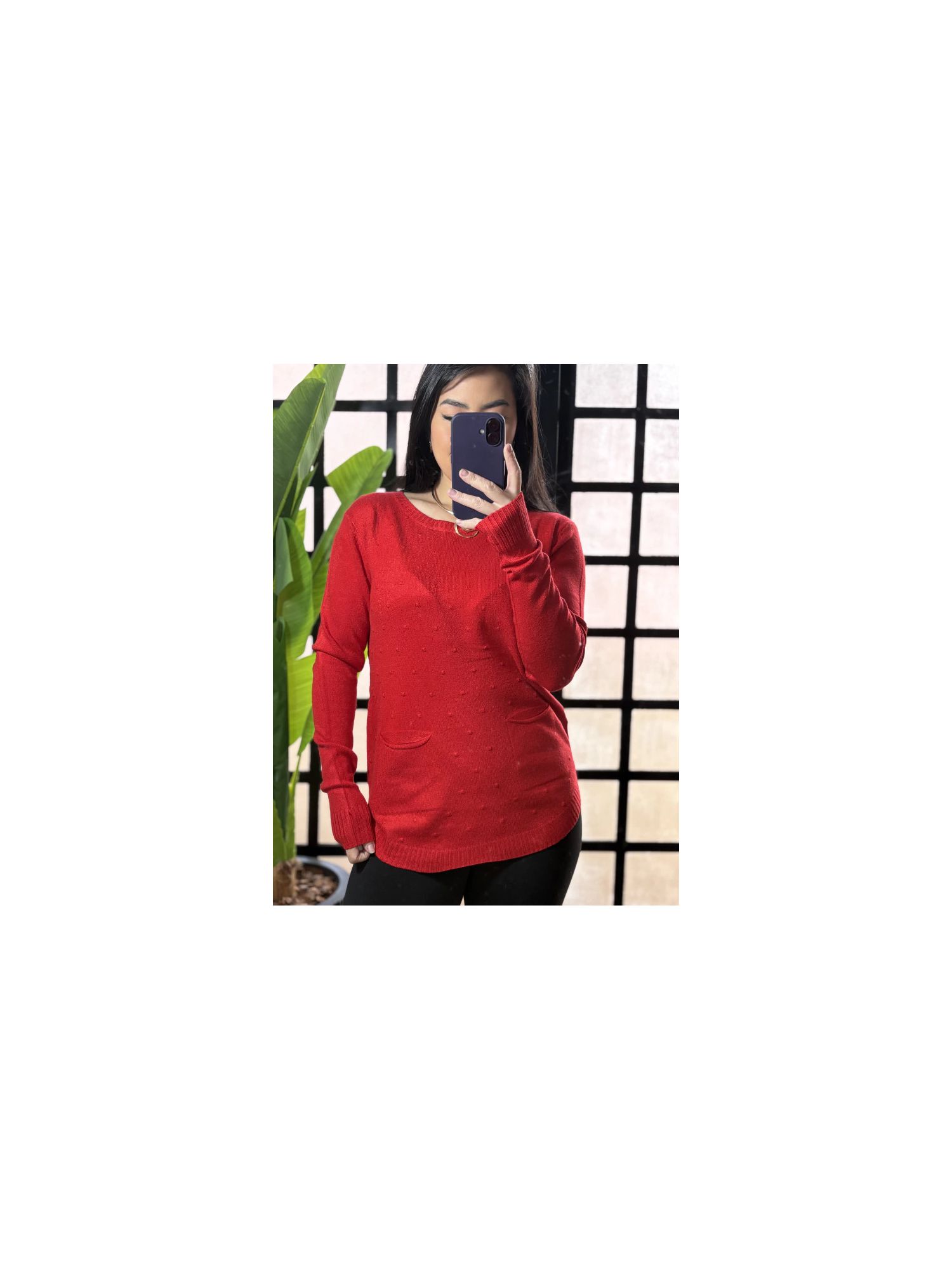 veste legging emma 823 - vermelho