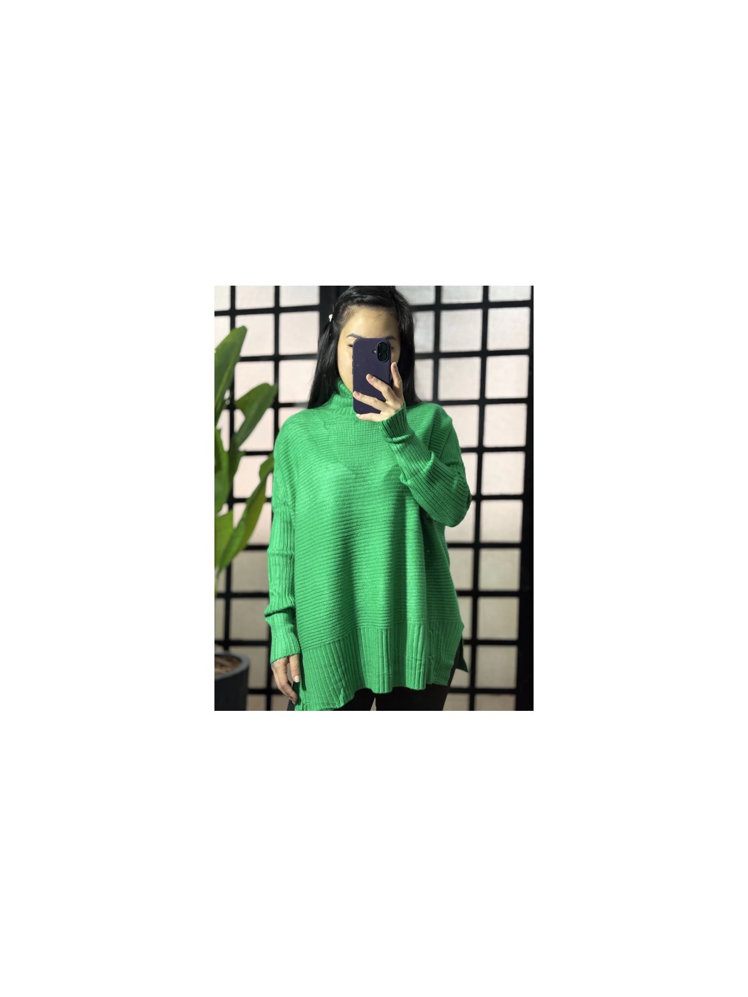 veste legging canelado briana verde 8905