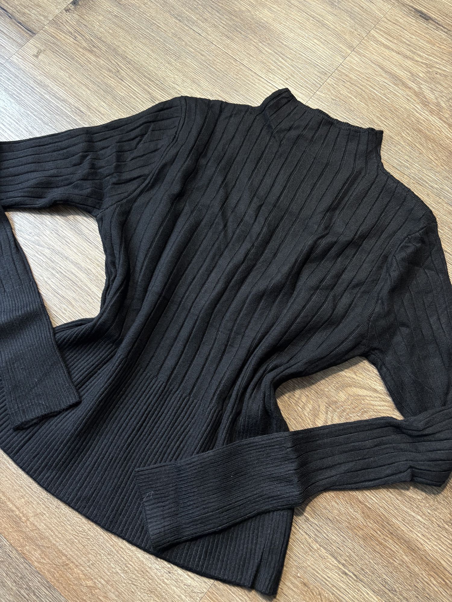 Blusa tricô Cecília AT307- preto 