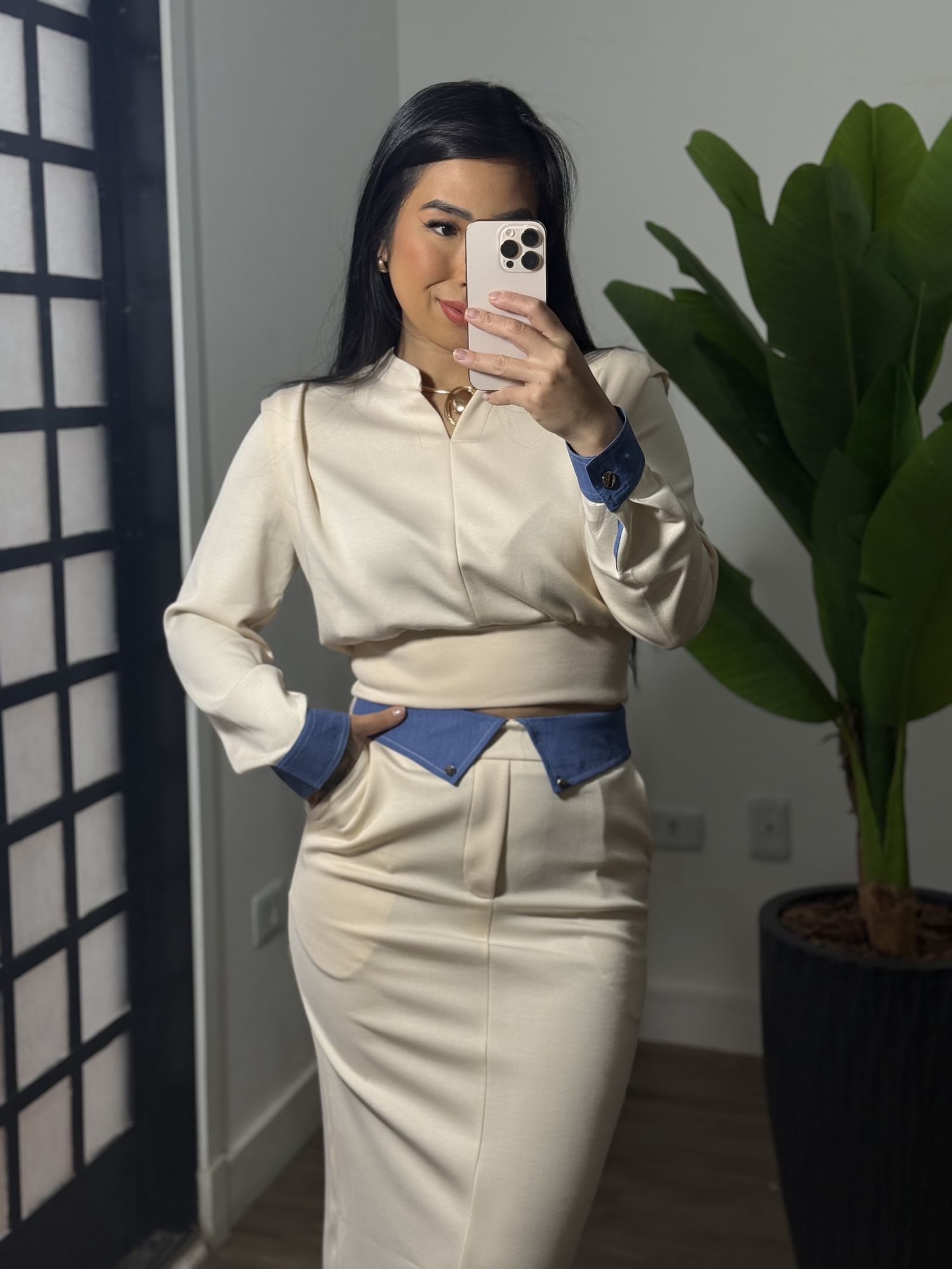 Conjunto Alba 6030 - Off white 