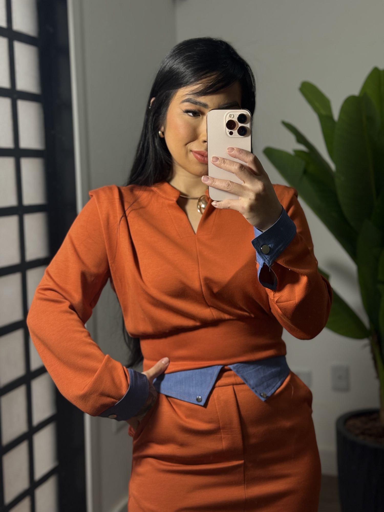 Conjunto Alba 6030- Laranja 