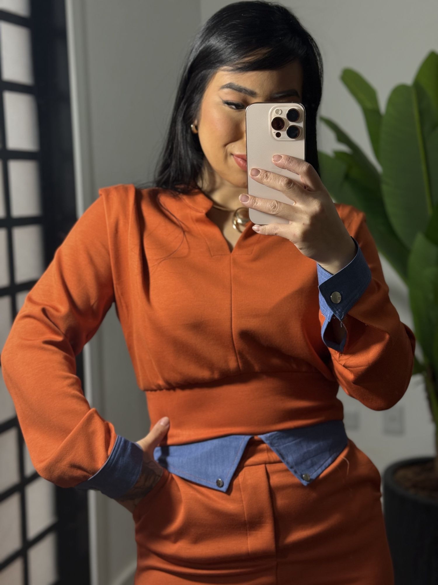 Conjunto Alba 6030- Laranja 