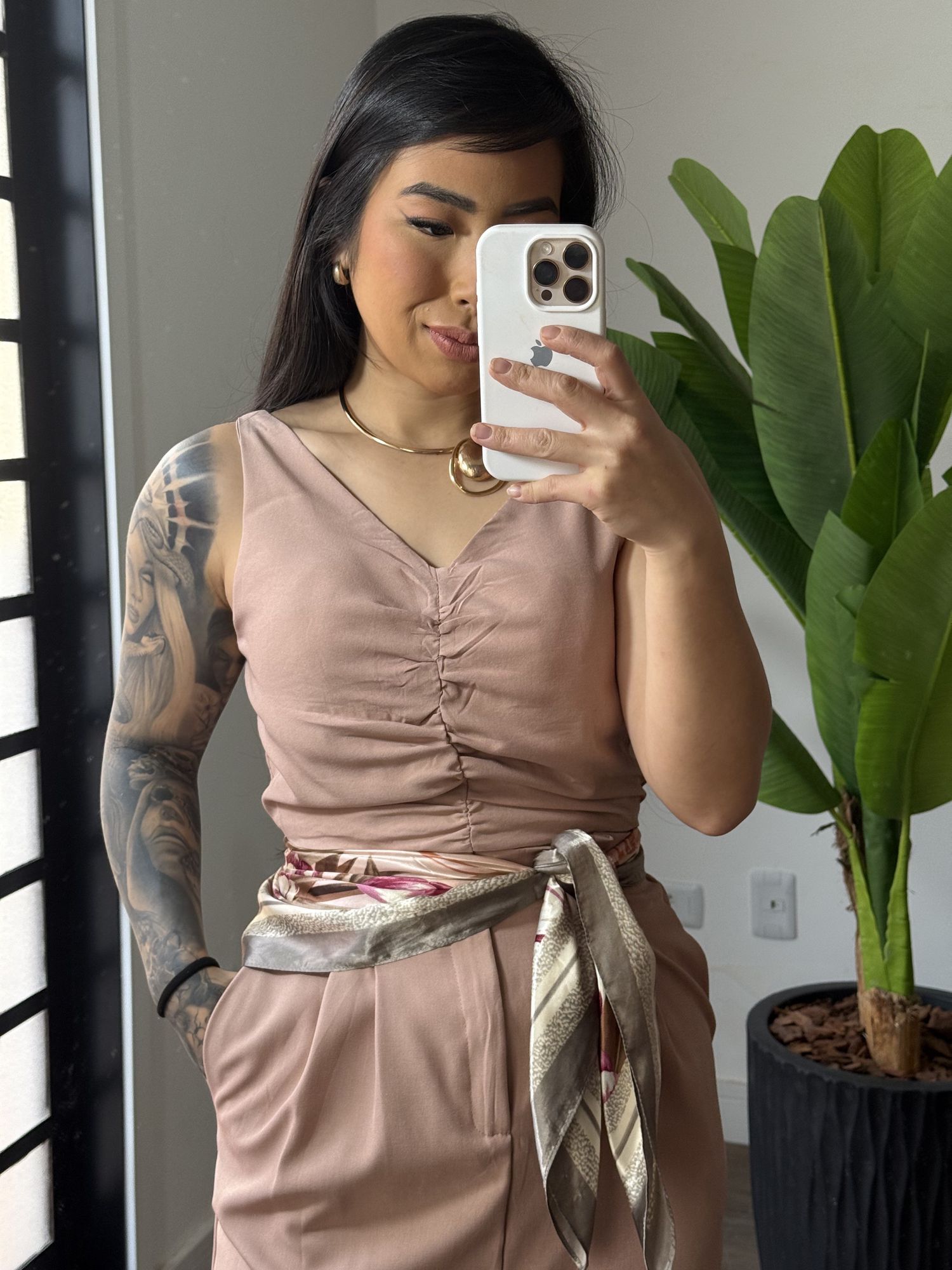 Conjunto saia Sabrina 2127 - Rosa 