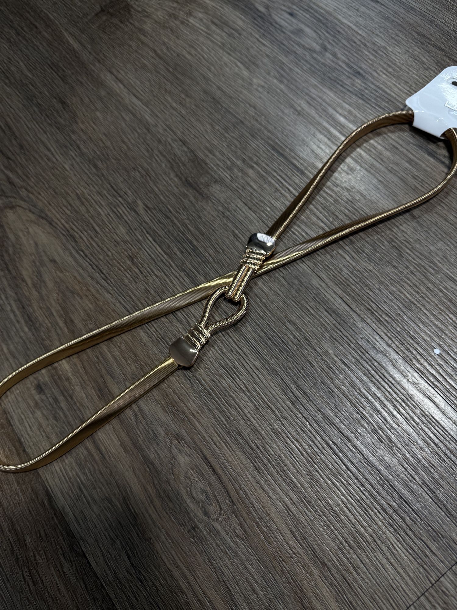 Cinto malha dourado 02