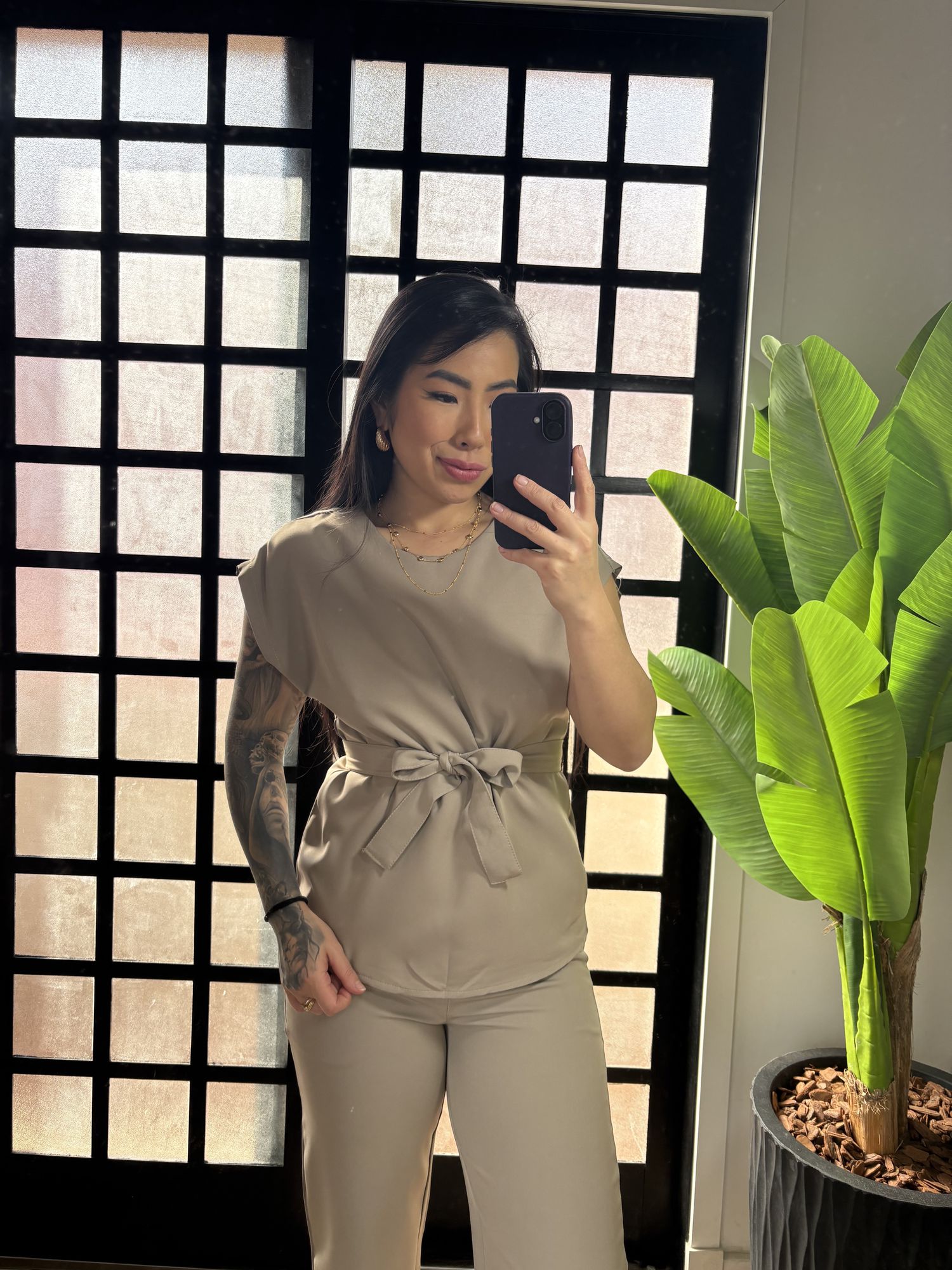 Conjunto Rebeca 7010 - Areia 