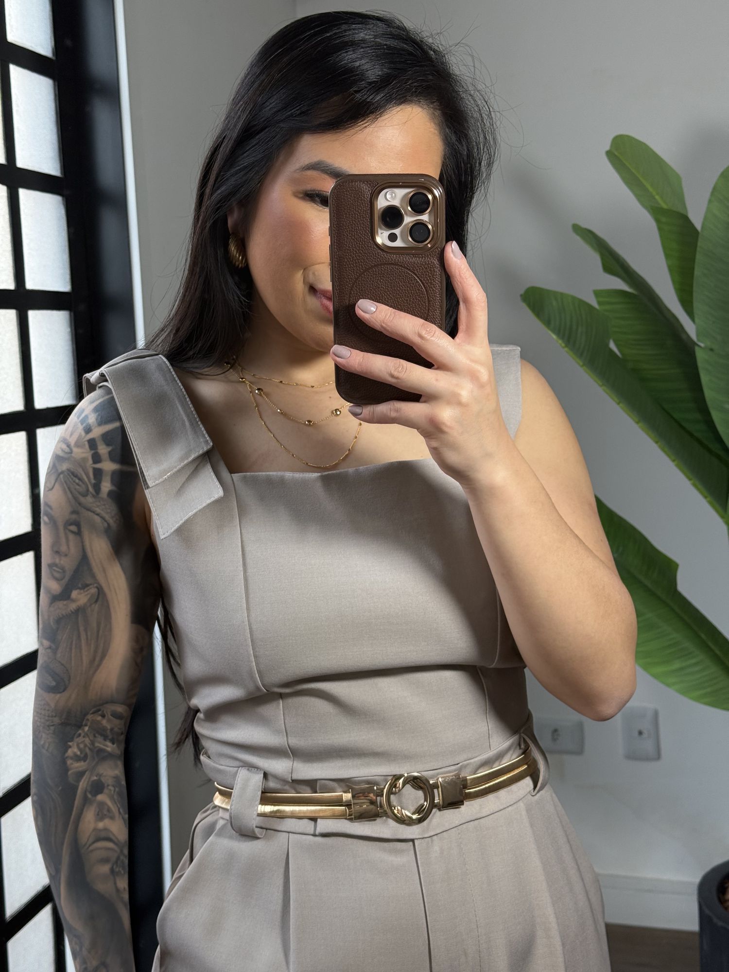 Conjunto Anaflor 1558 - Cinza 