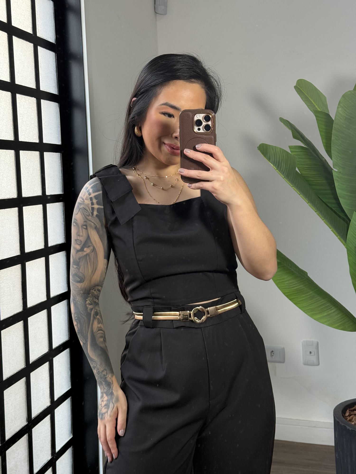 Cojunto Anaflor 1558 - Preto