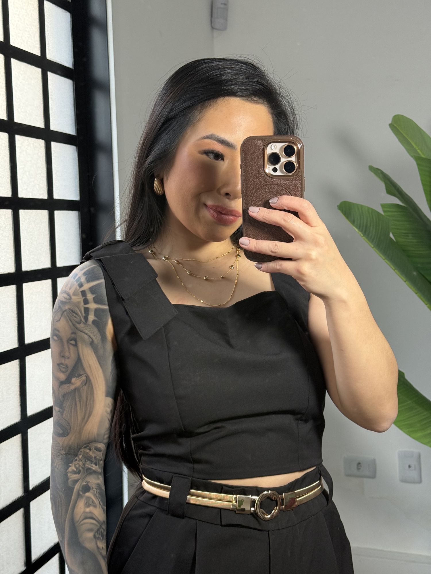 Cojunto Anaflor 1558 - Preto