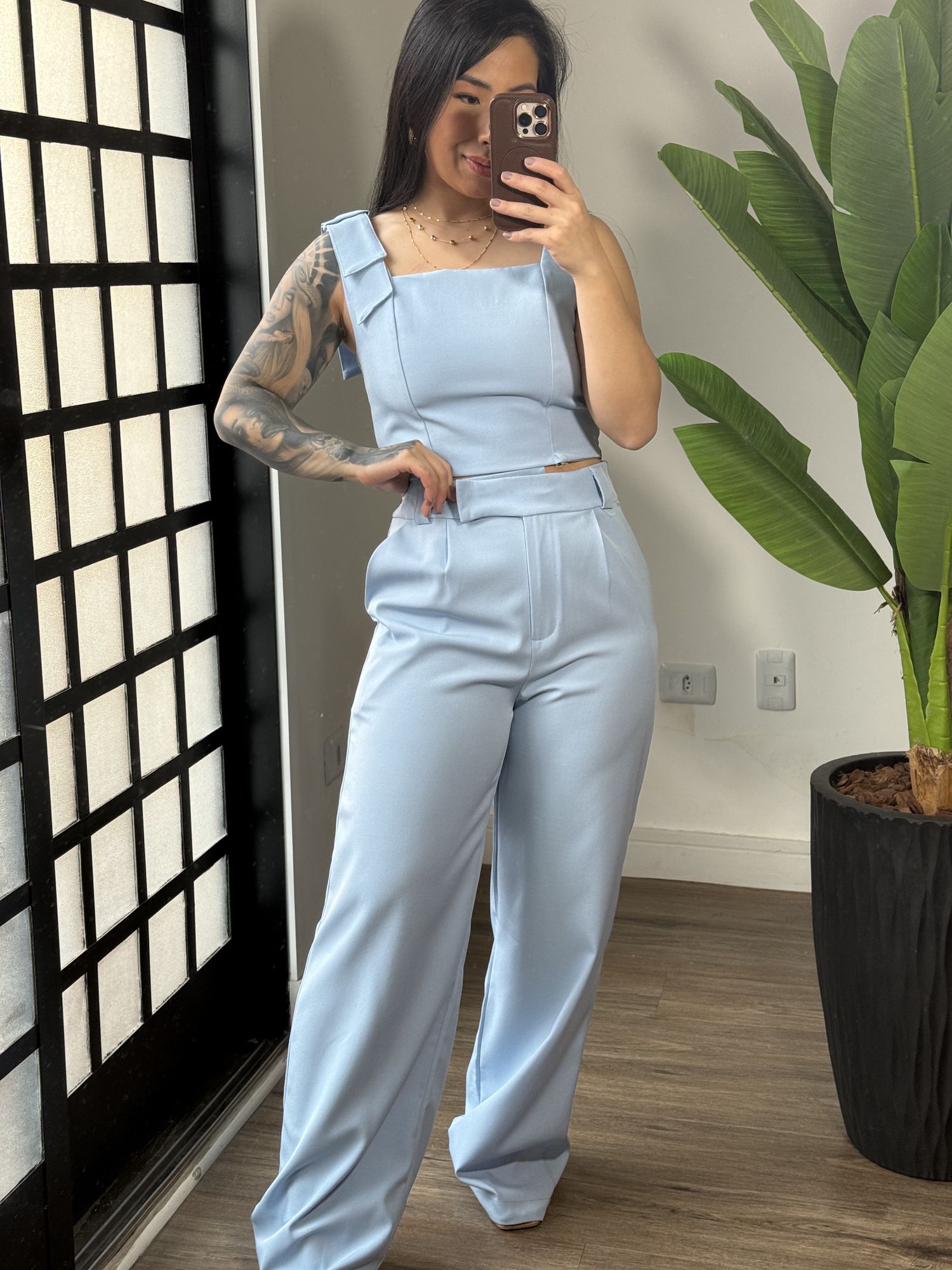 Conjunto Anaflor 1558 - Azul 