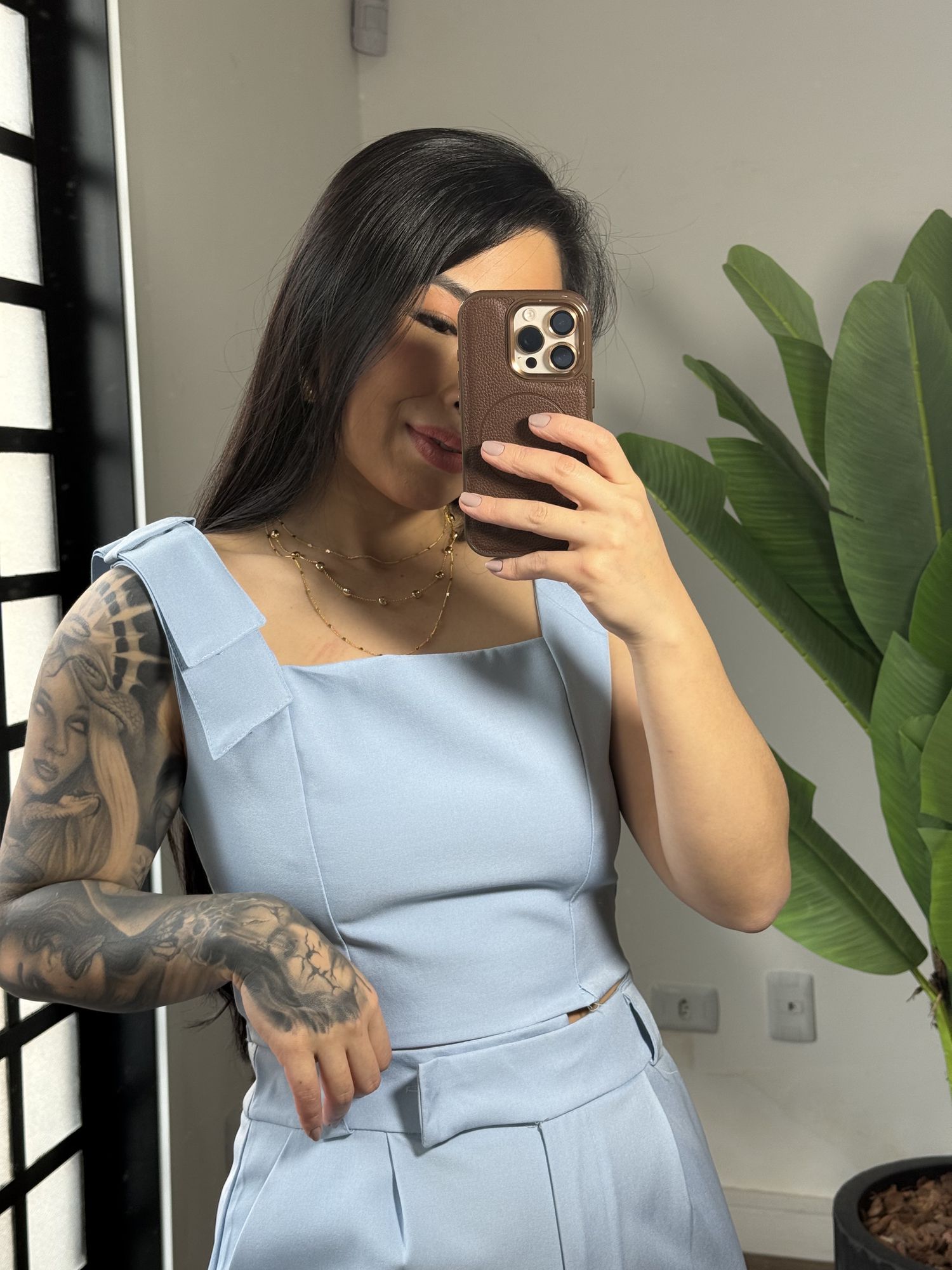 Conjunto Anaflor 1558 - Azul 