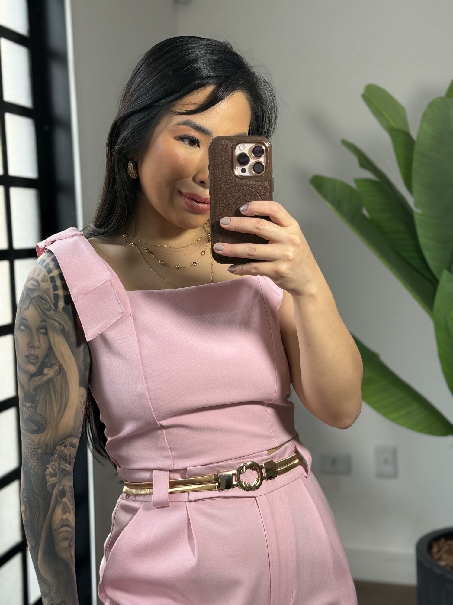 Conjunto Anaflor 1558 -Rosa 