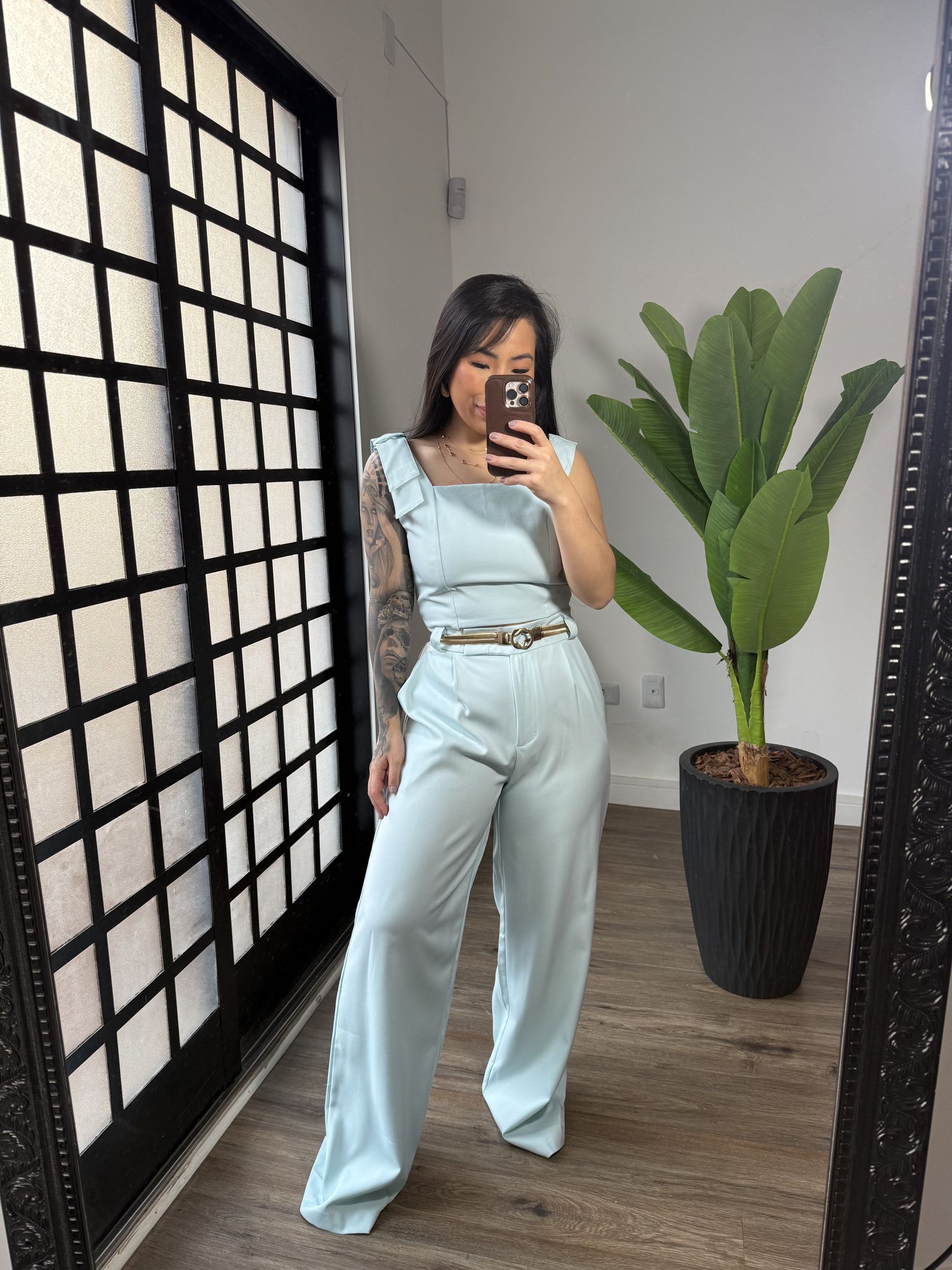 Conjunto Anaflor 1558 - Verde Agua 