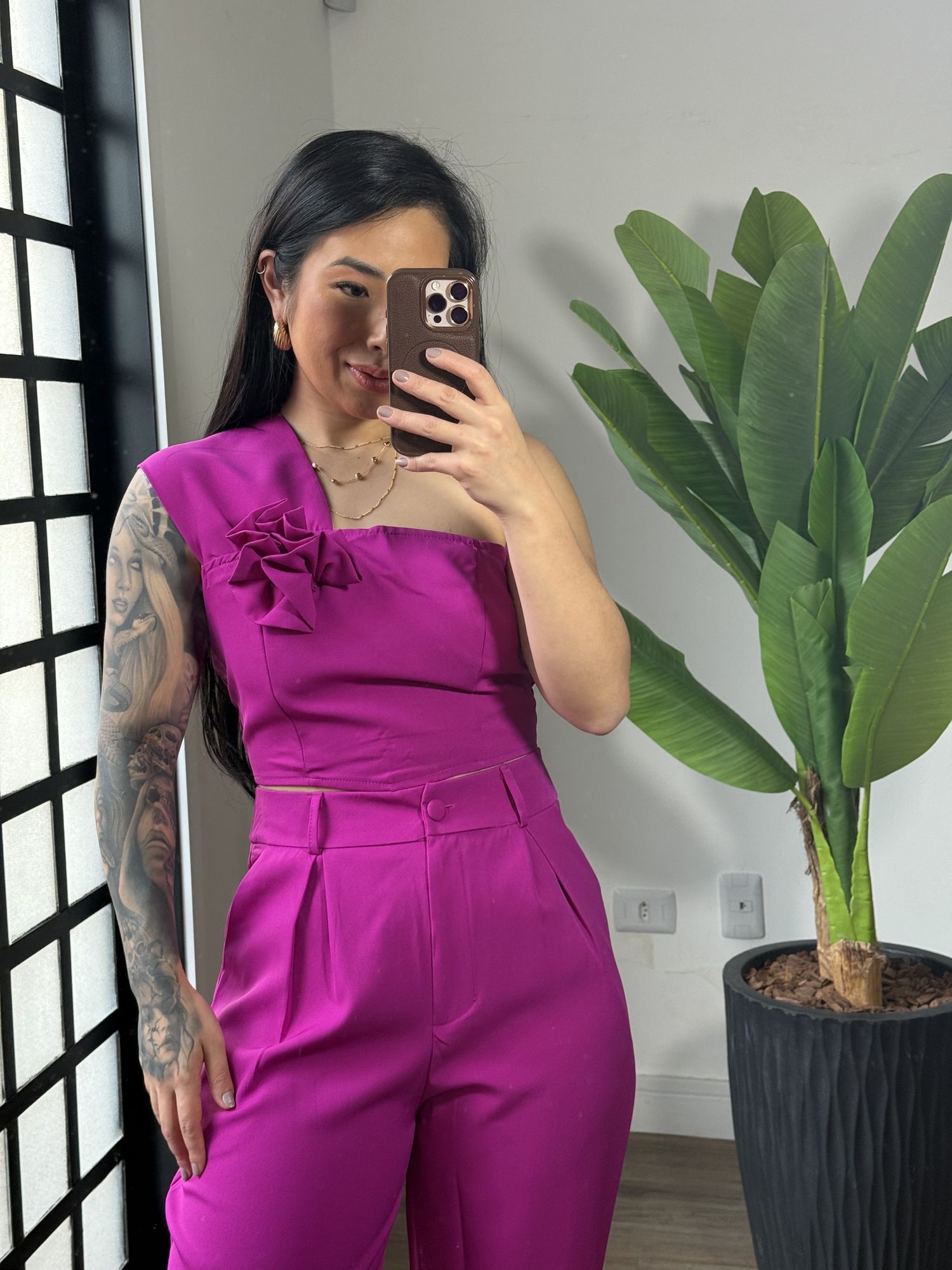 Conjunto Mara 1213 - Fucsia 