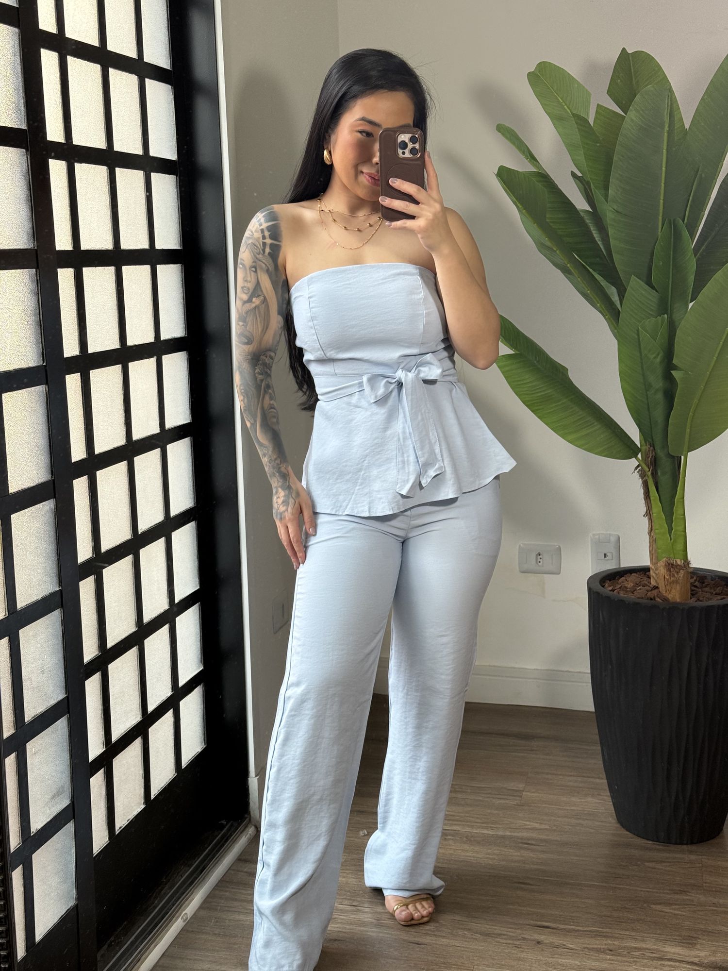 Conjunto Luna 7002 - Azul Claro 