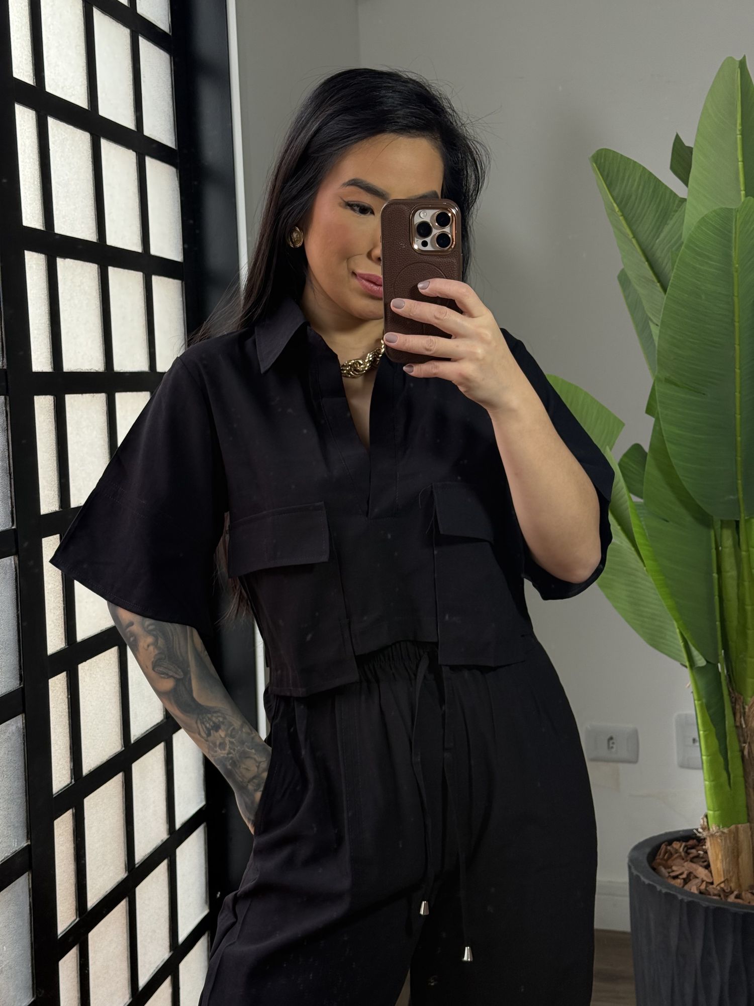 Conjunto Kyra - Preto 