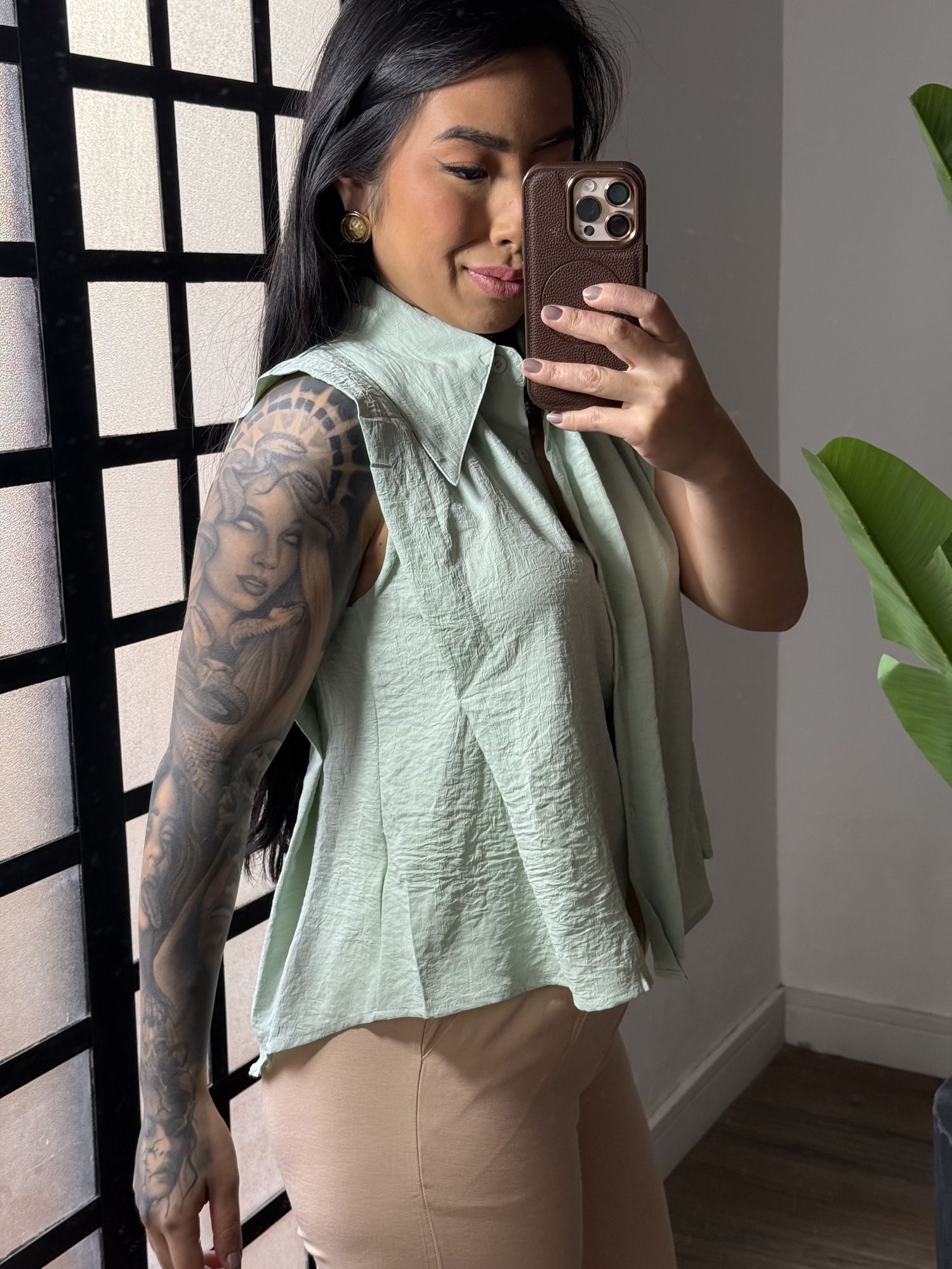 Blusa Sophia 7180 -Verde 