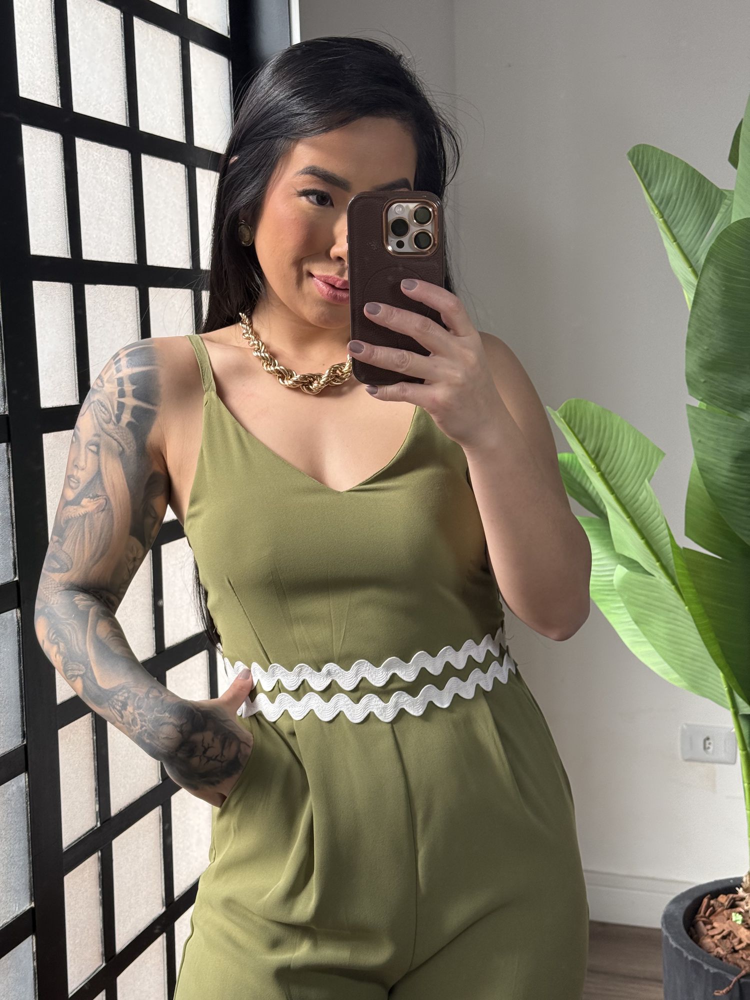 Macação Jasmin 3250 - Verde 