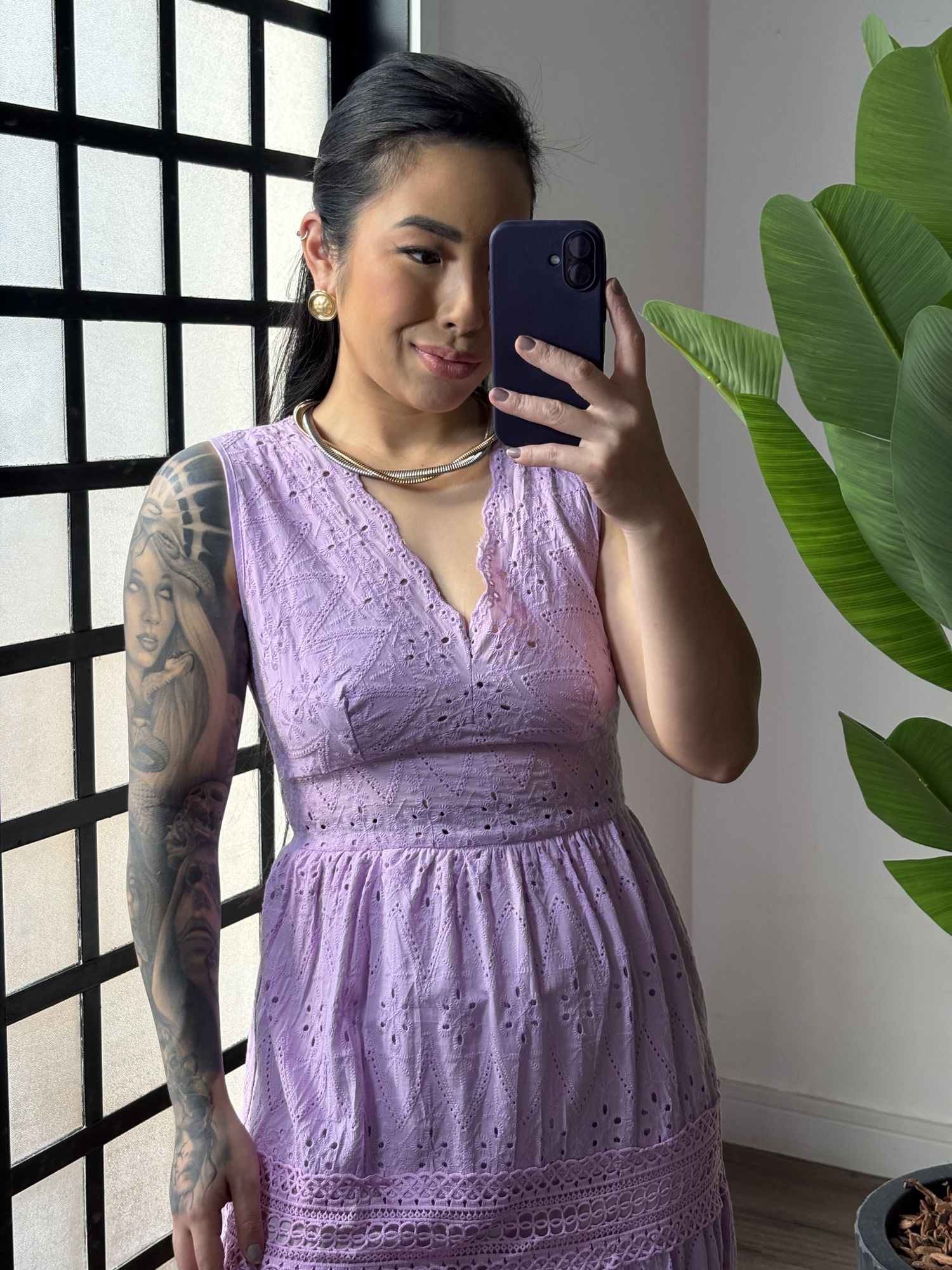 Vestido Lesi 802 -Lilas 