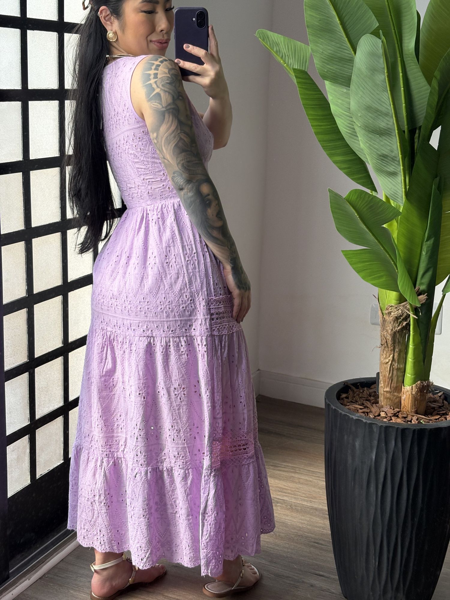 Vestido Lesi 802 -Lilas 