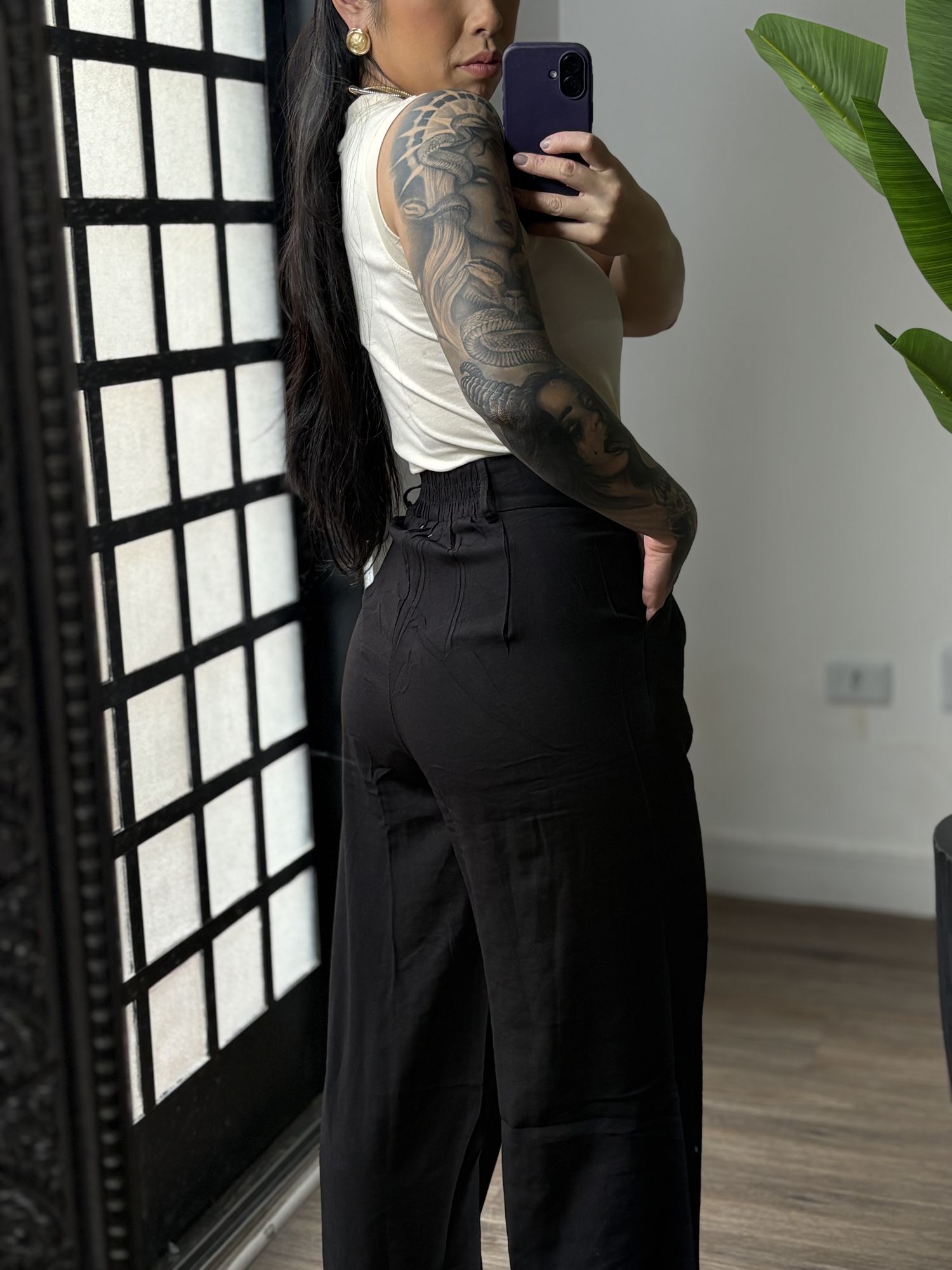 Calça Pantaloma Rita 20022 - Preto 