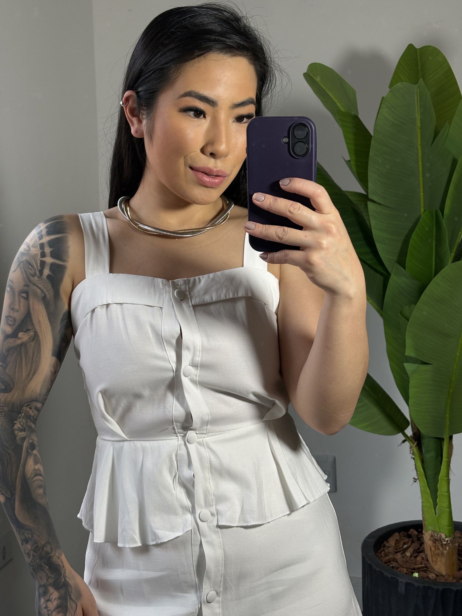 Vestido Midi 895 - Branco 