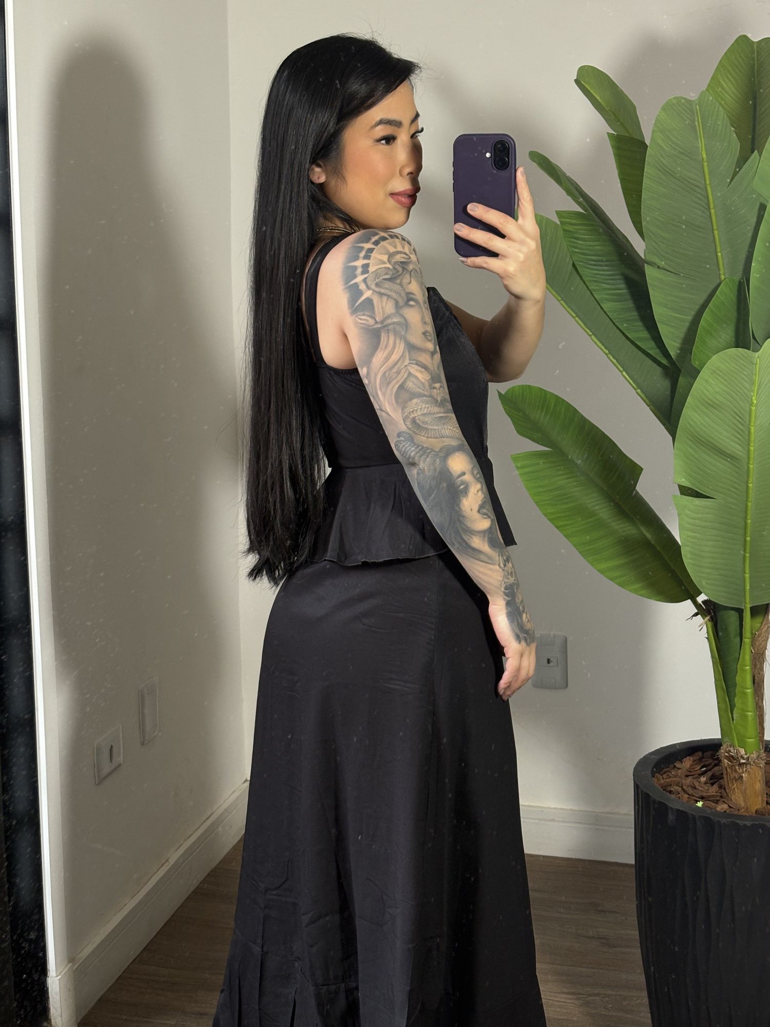 Vestido Midi 895 - Preto