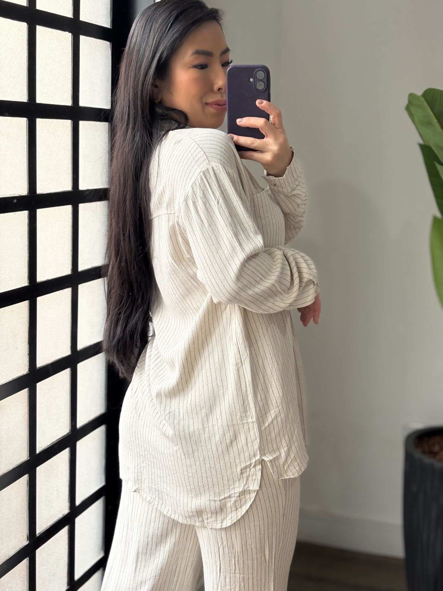 Camisa Linho Joana - 3593 Cru 