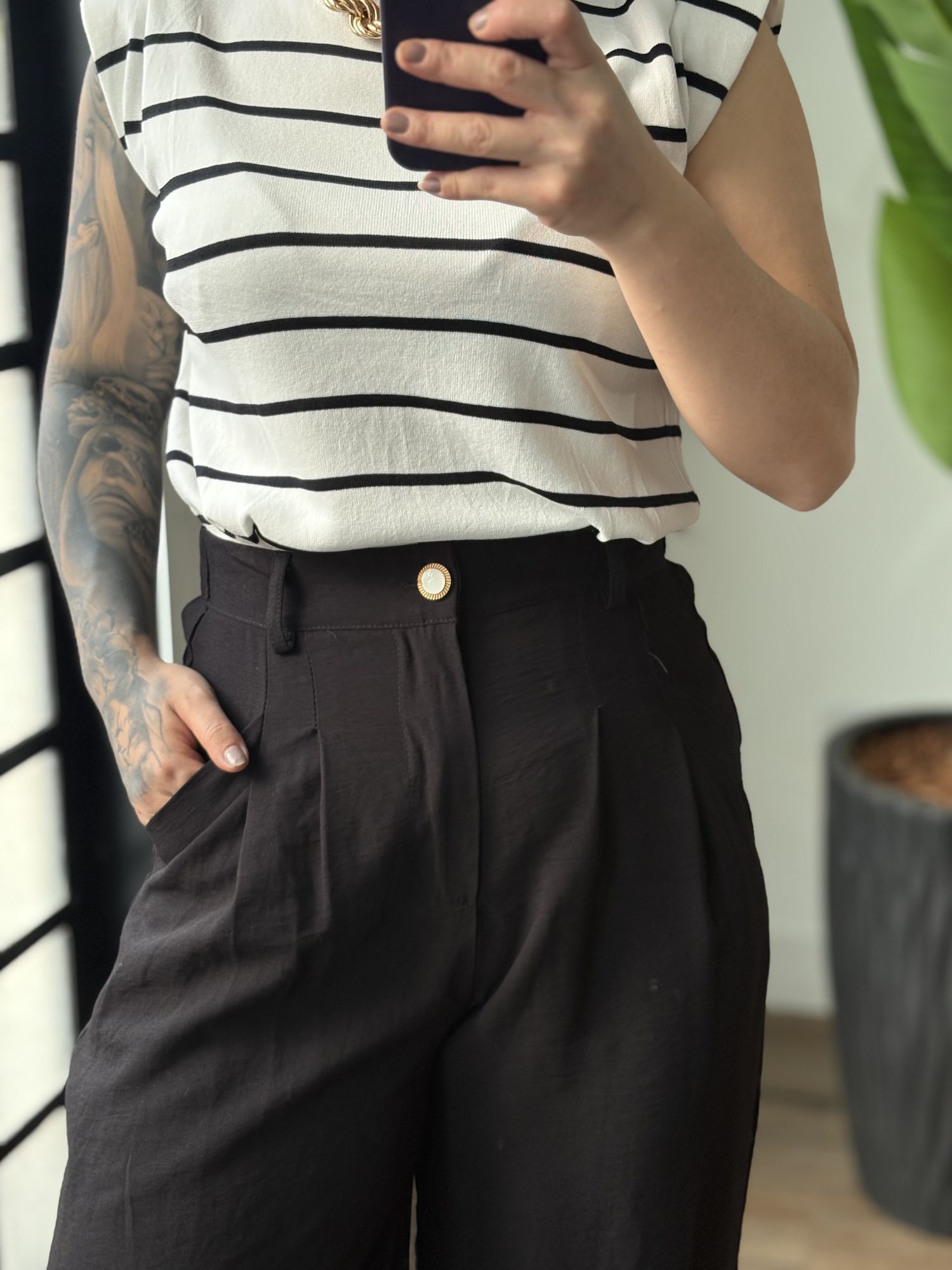 Calça Pantalona Marrant Karen 2113 - Preto