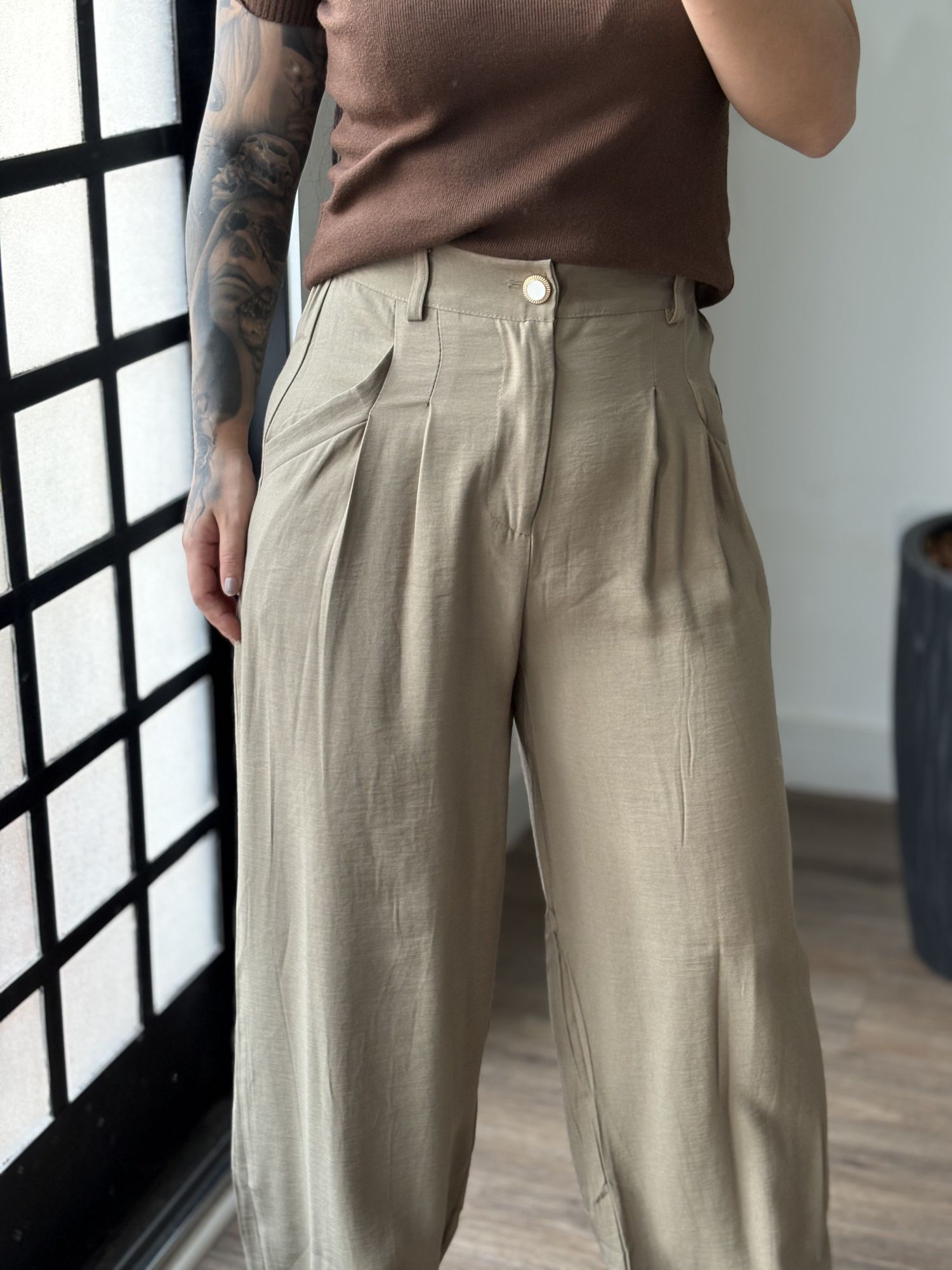 Calça Pantalona Marrant Karen 2113 - Verde 