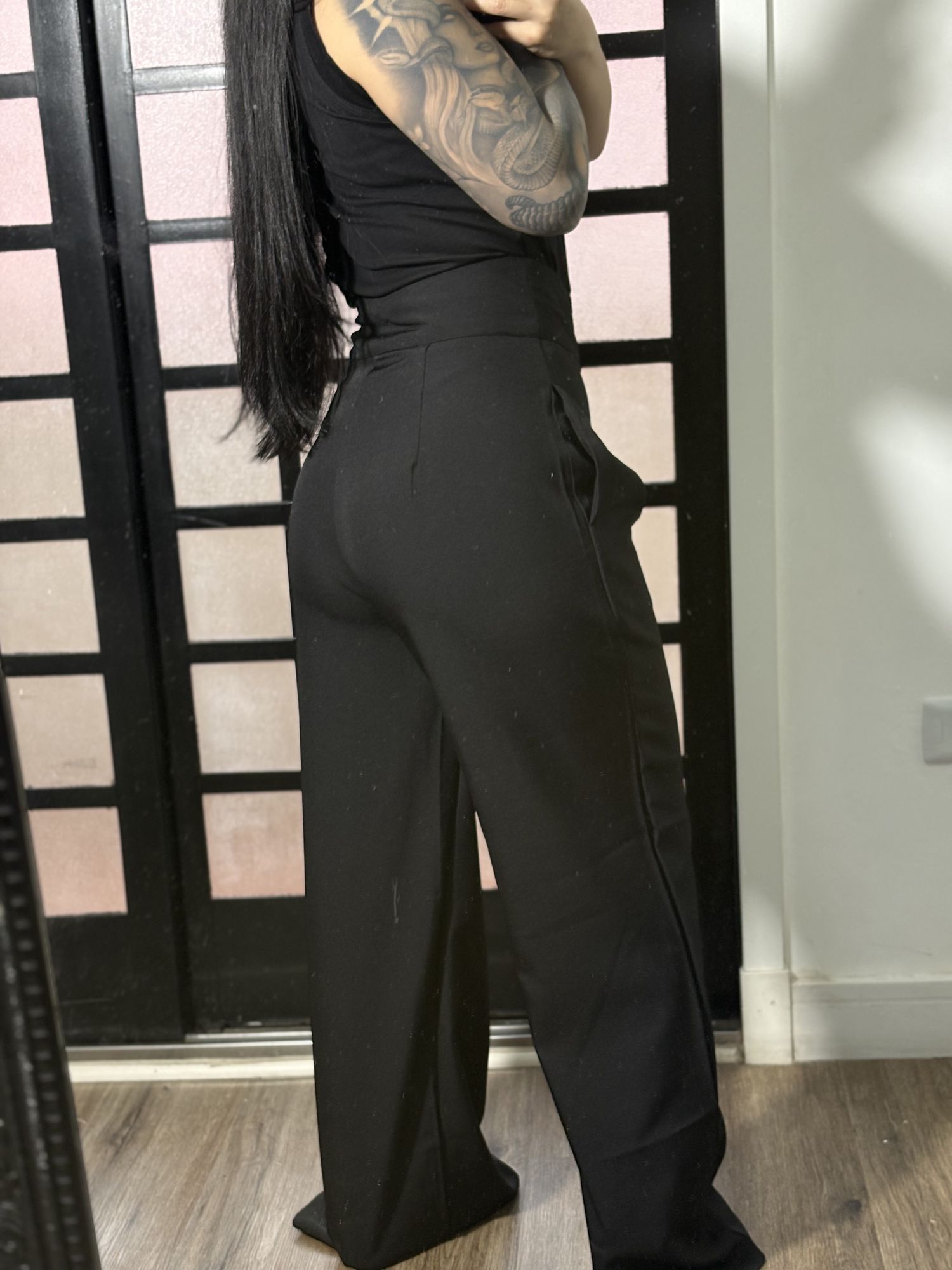 Calça Pantalona Fati 1342 - Preto 