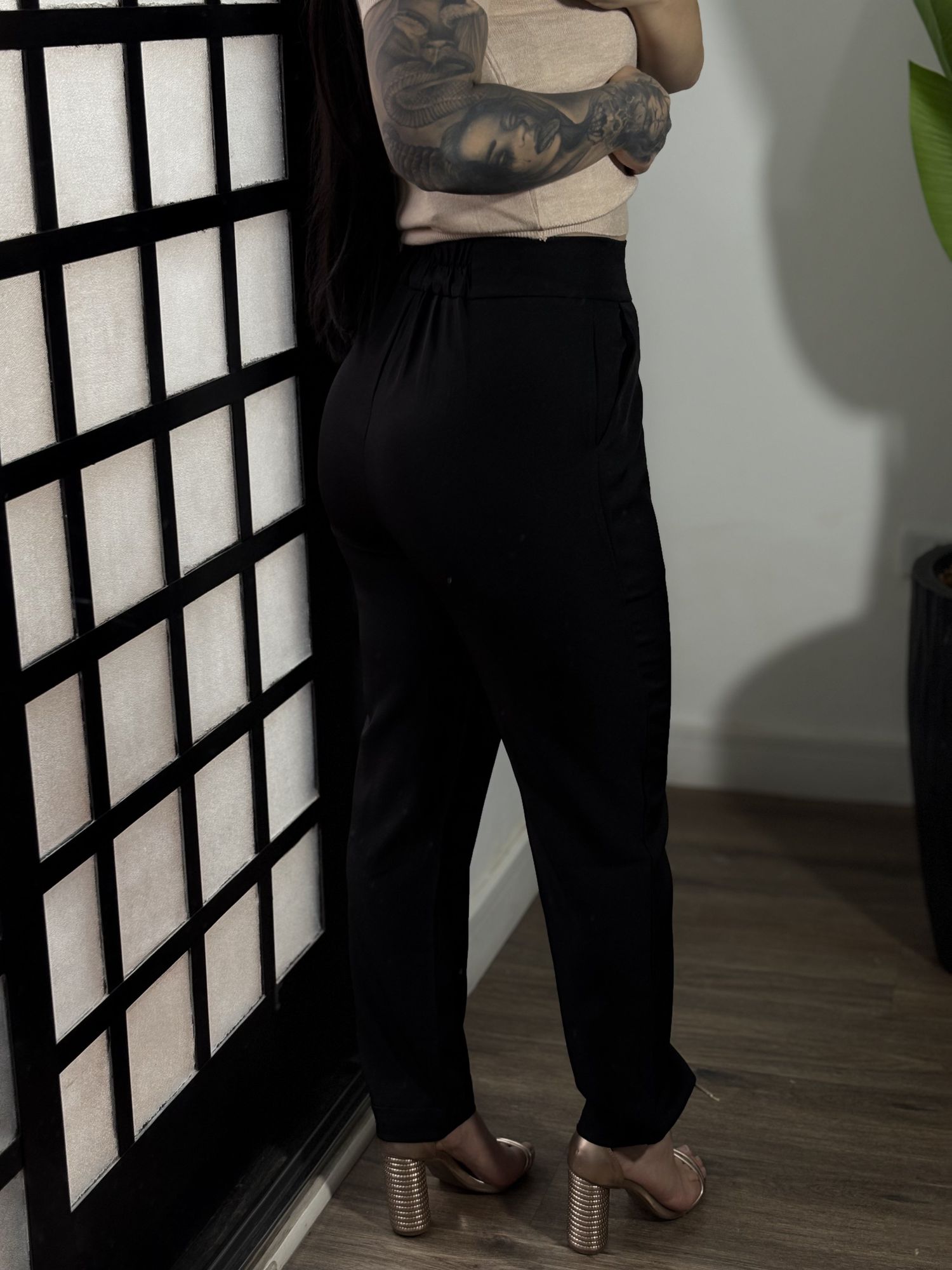 Calça Alfaiataria Cloe 1661 - Preto 