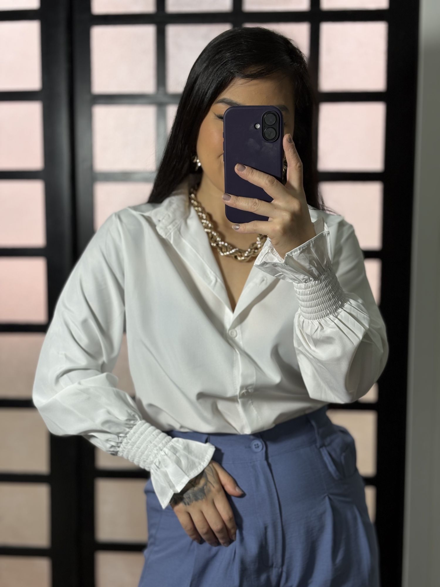 Camisa Erica 3210 - Branco 