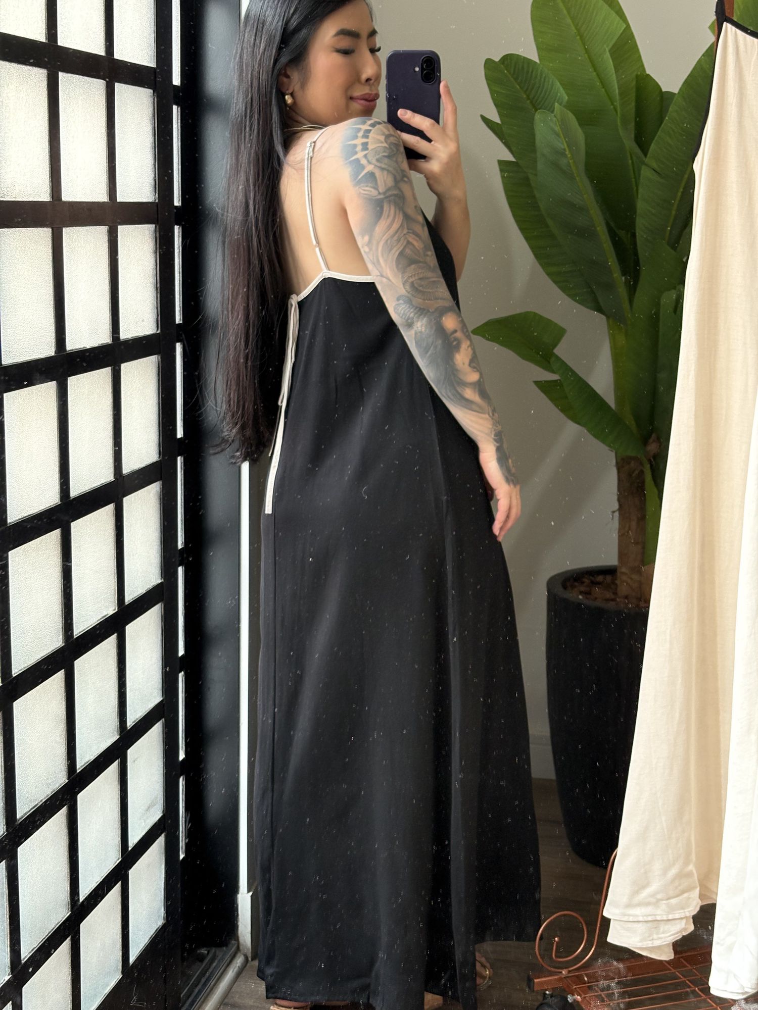 Vestido Amplo Noa 3170 - Preto 