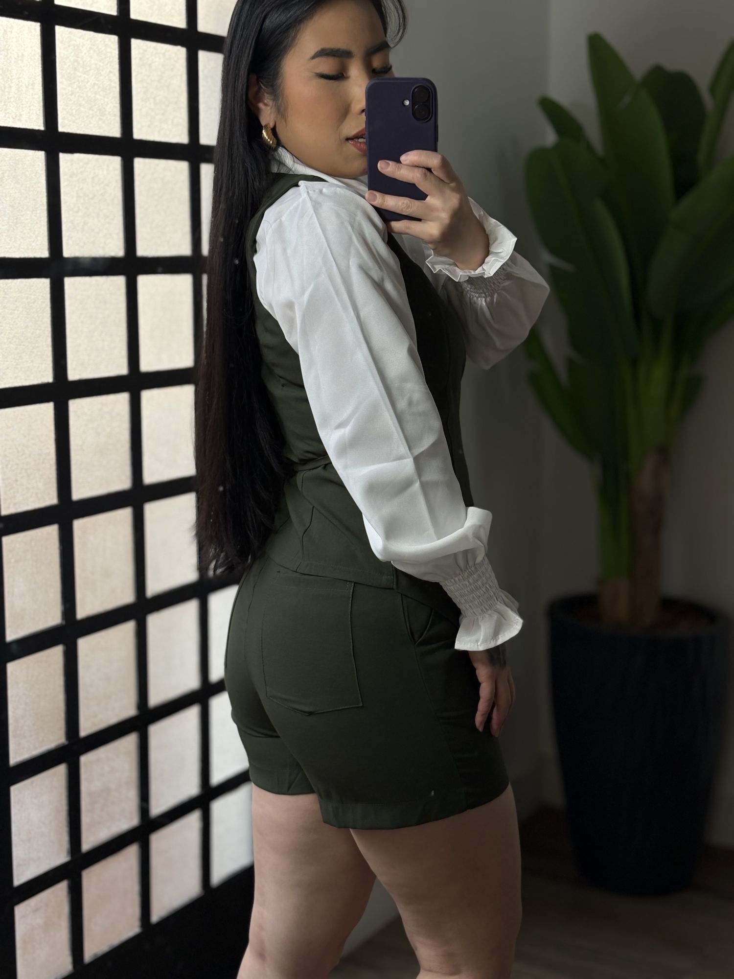 Conjunto Shorts Marrant Naiá 61020 - Verde 