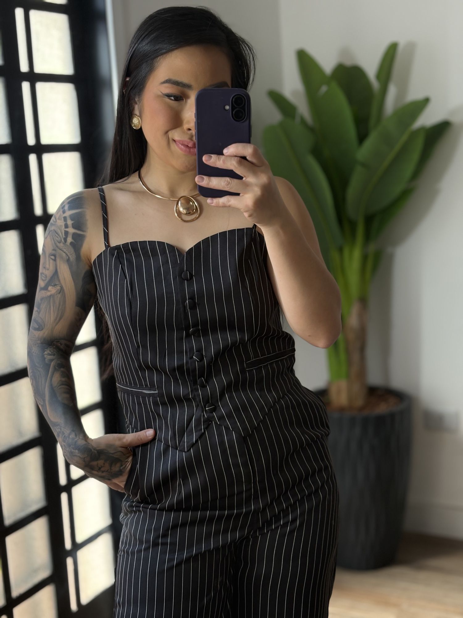 Conjunto Risca de Giz Clara 75 - Preto 
