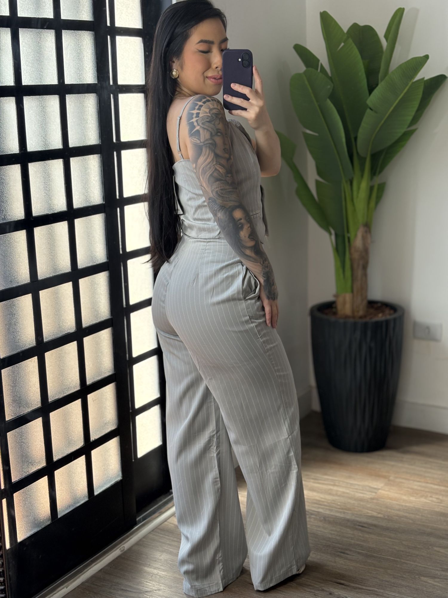 Conjunto Risca de Giz Clara 75 - Cinza 
