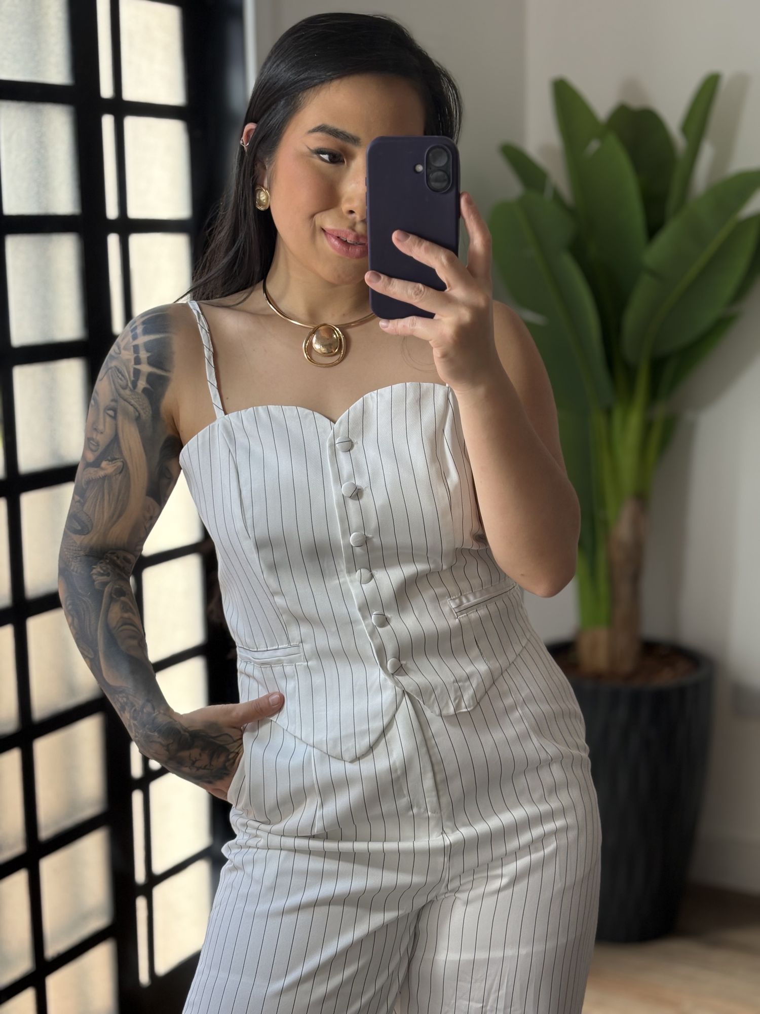 Conjunto Risca de Giz Clara 75 - Branco