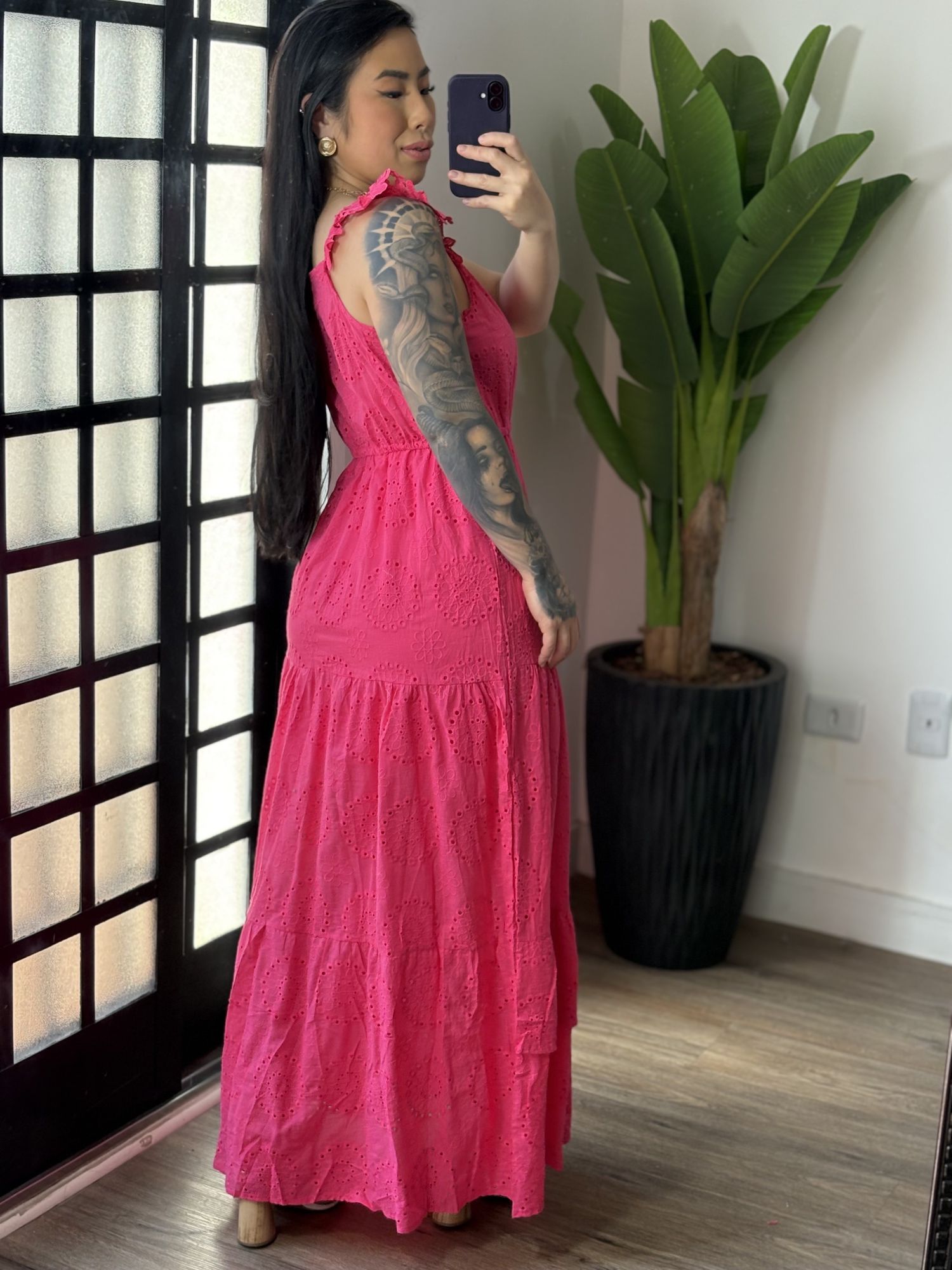 Vestido Longo Lese Aimeé 590 - Rosa 