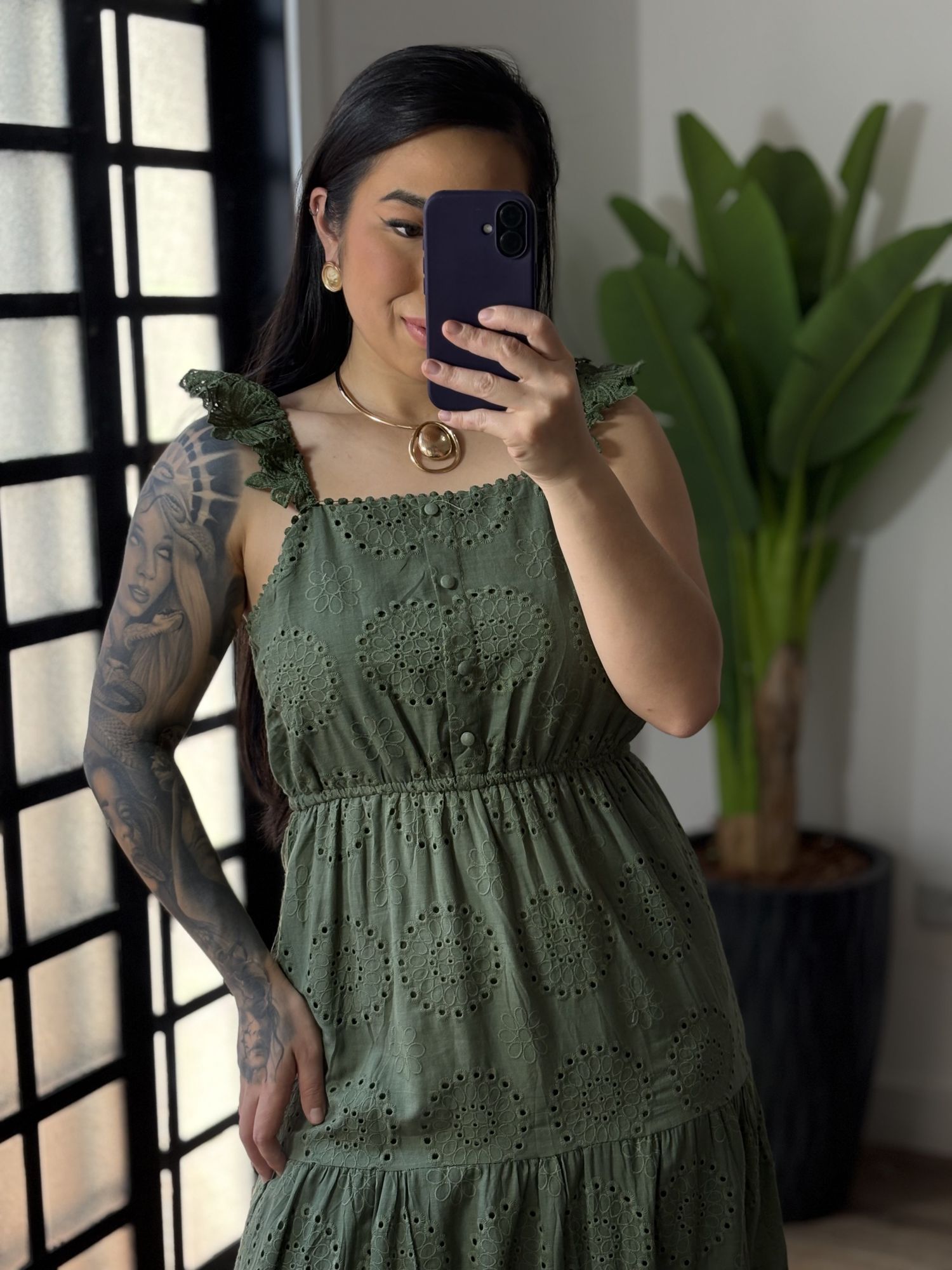 Vestido Longo Lese Aimeé 590 - Verde 