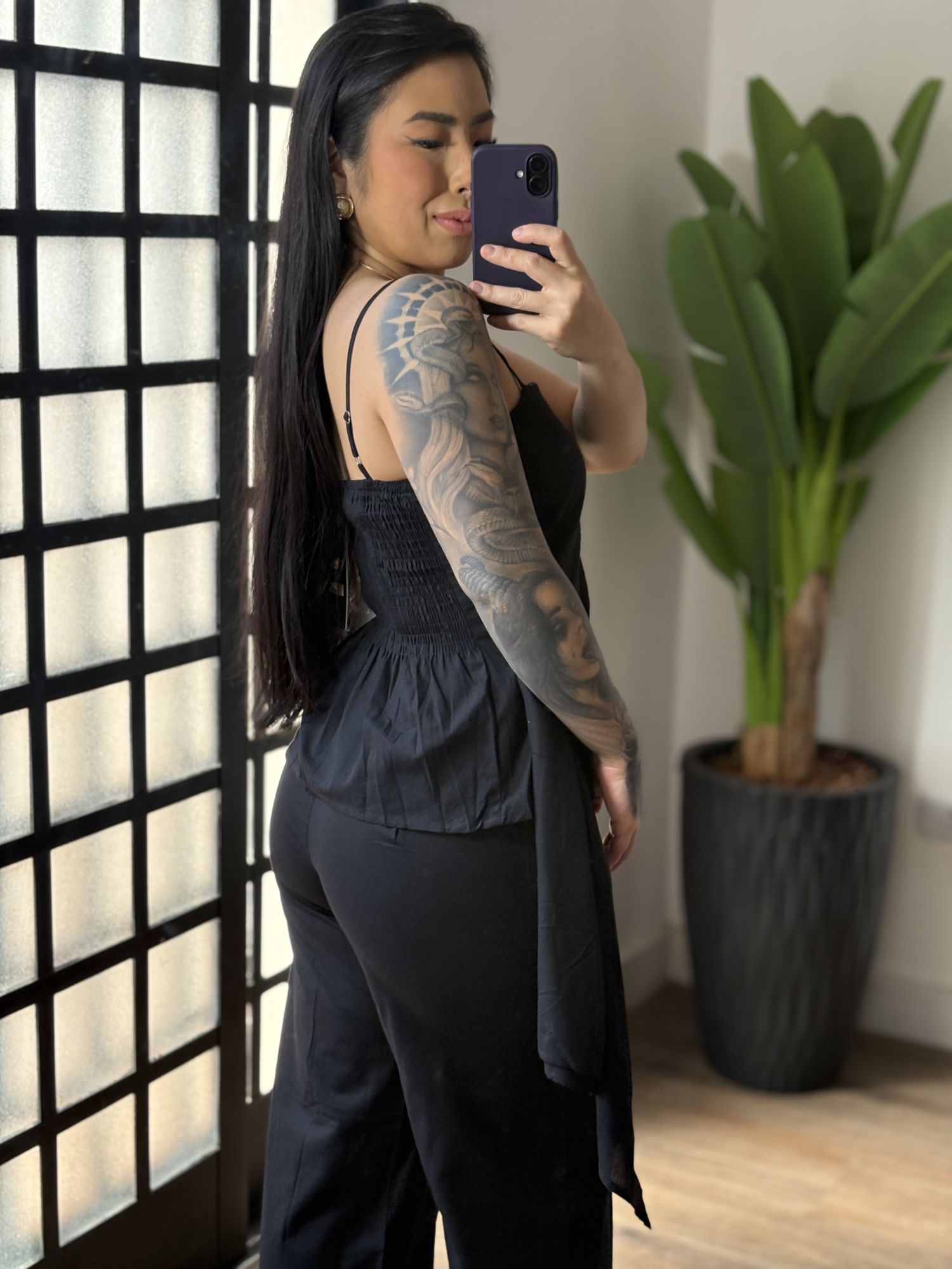 Conjunto Linho Malu 020 - Preto 