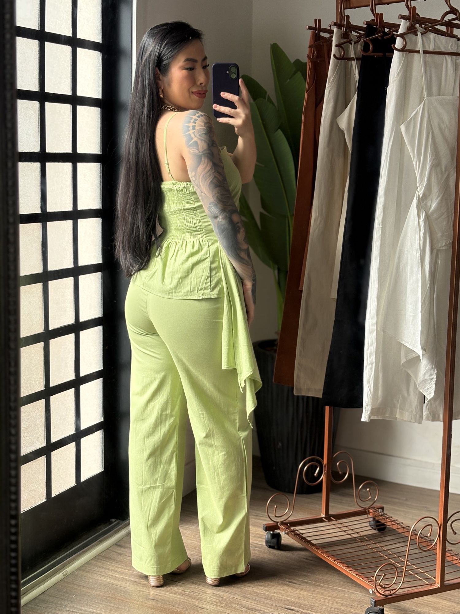 Conjunto Linho Malu 020 - Verde